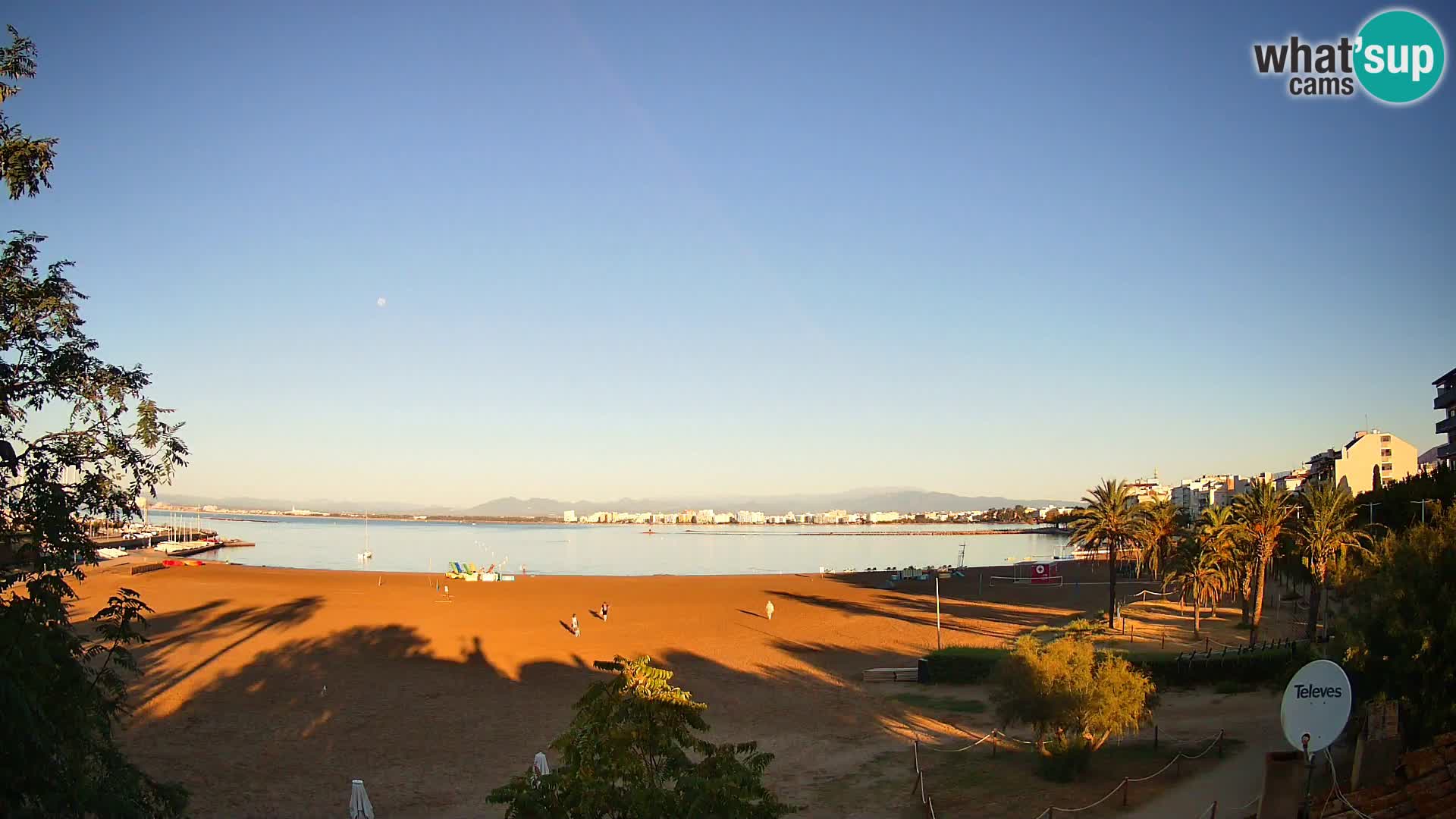 Webcam La Perola beach | ROSES | Costa Brava