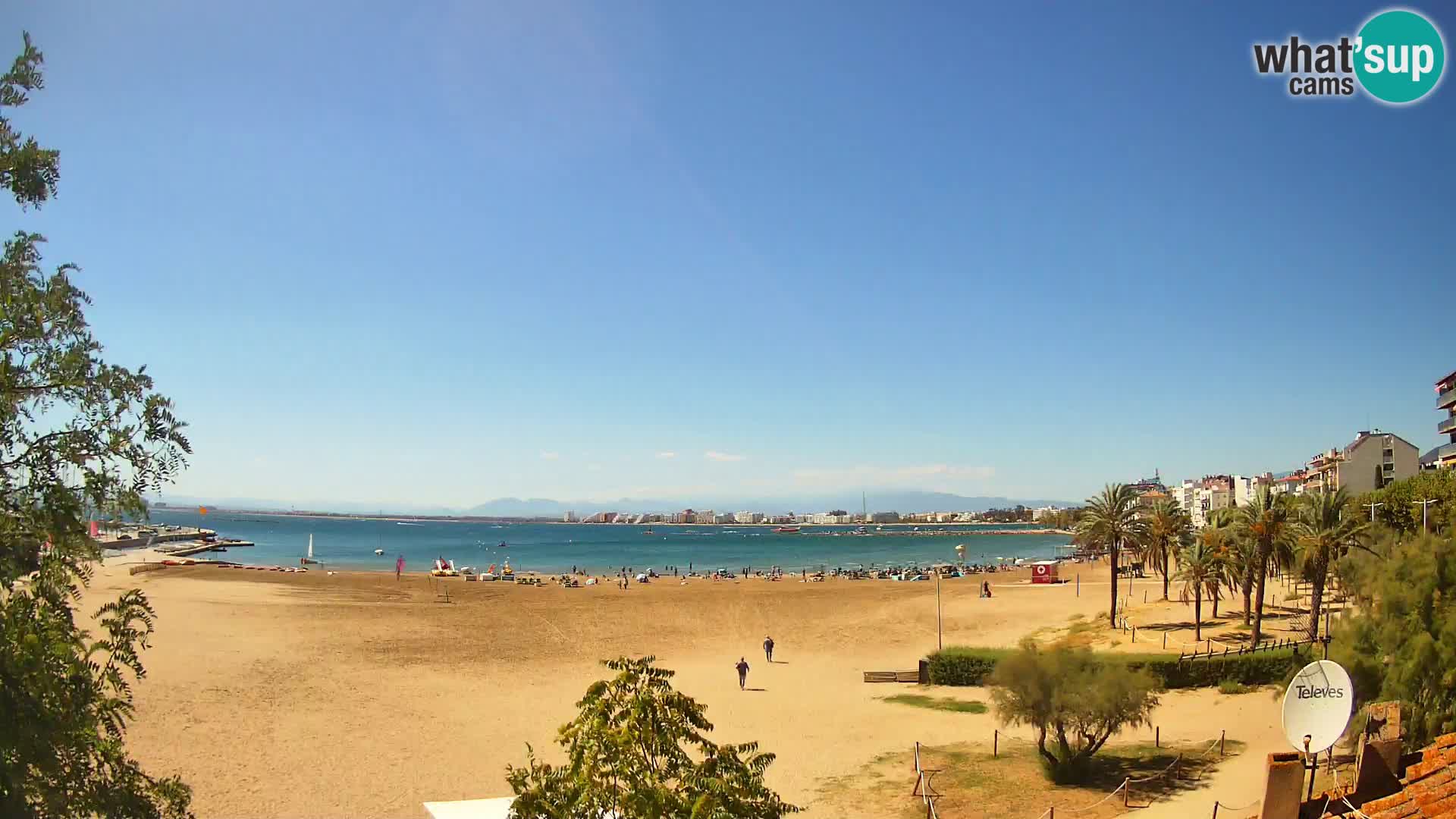 Webcam La Perola beach | ROSES | Costa Brava