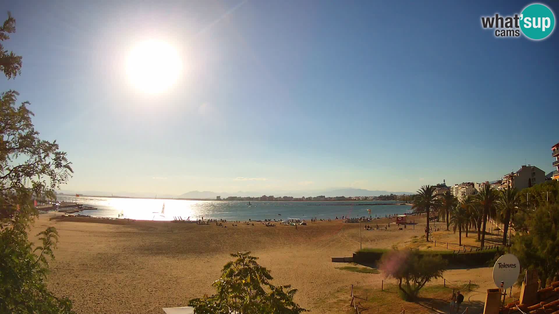 Webcam Strand La Perola | ROSES | Costa Brava