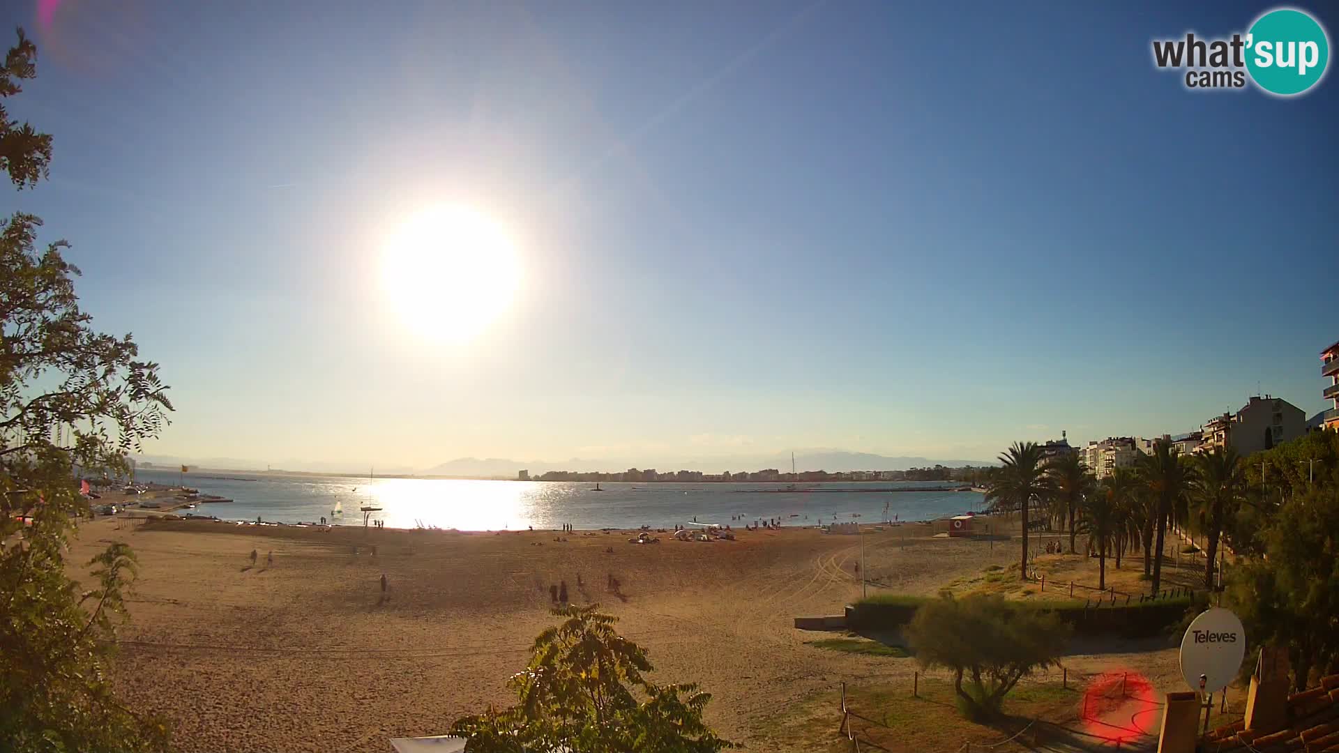 Webcam Strand La Perola | ROSES | Costa Brava