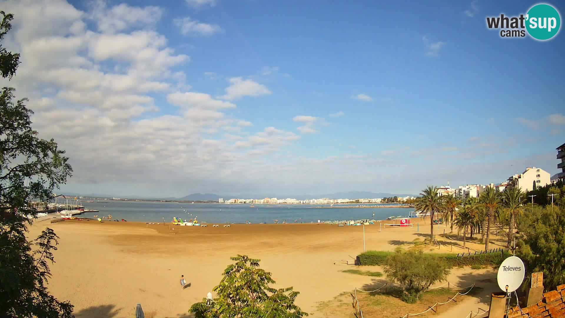 Webcam spiaggia La Perola | ROSES | Costa Brava