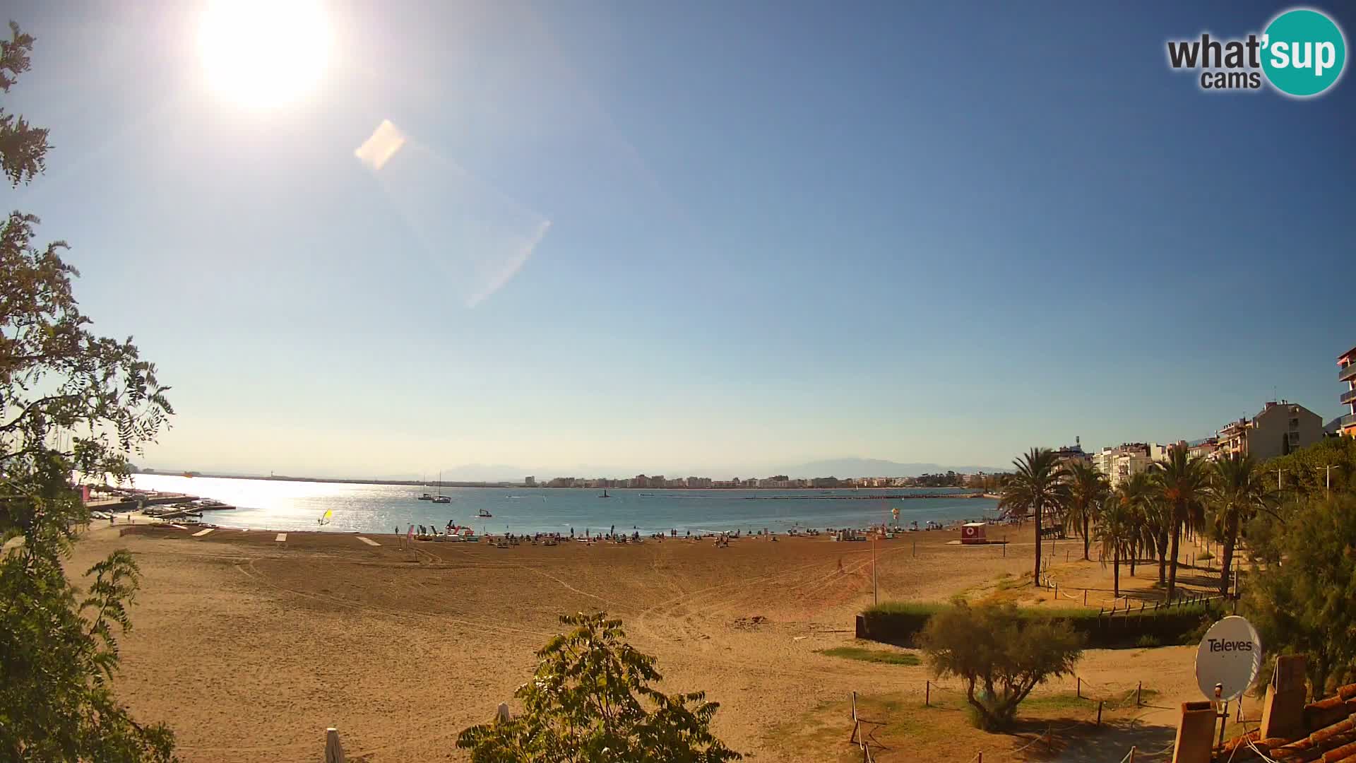 Webcam spiaggia La Perola | ROSES | Costa Brava