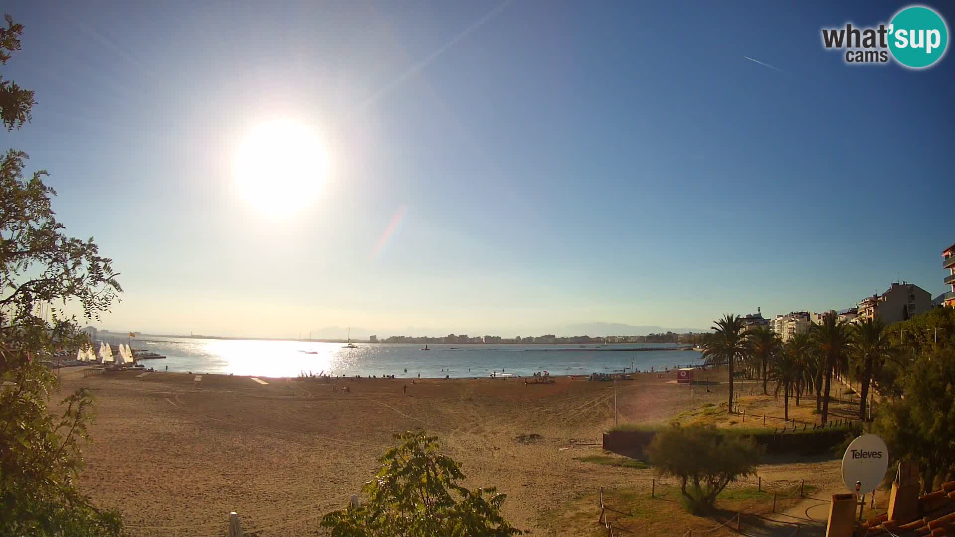 Webcam Strand La Perola | ROSES | Costa Brava