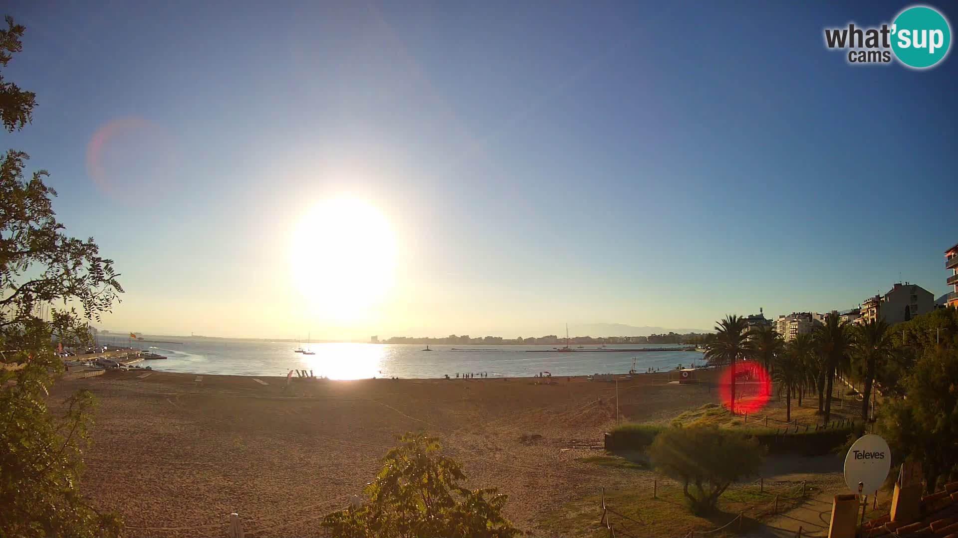 Webcam plage La Perola | ROSES | Costa Brava