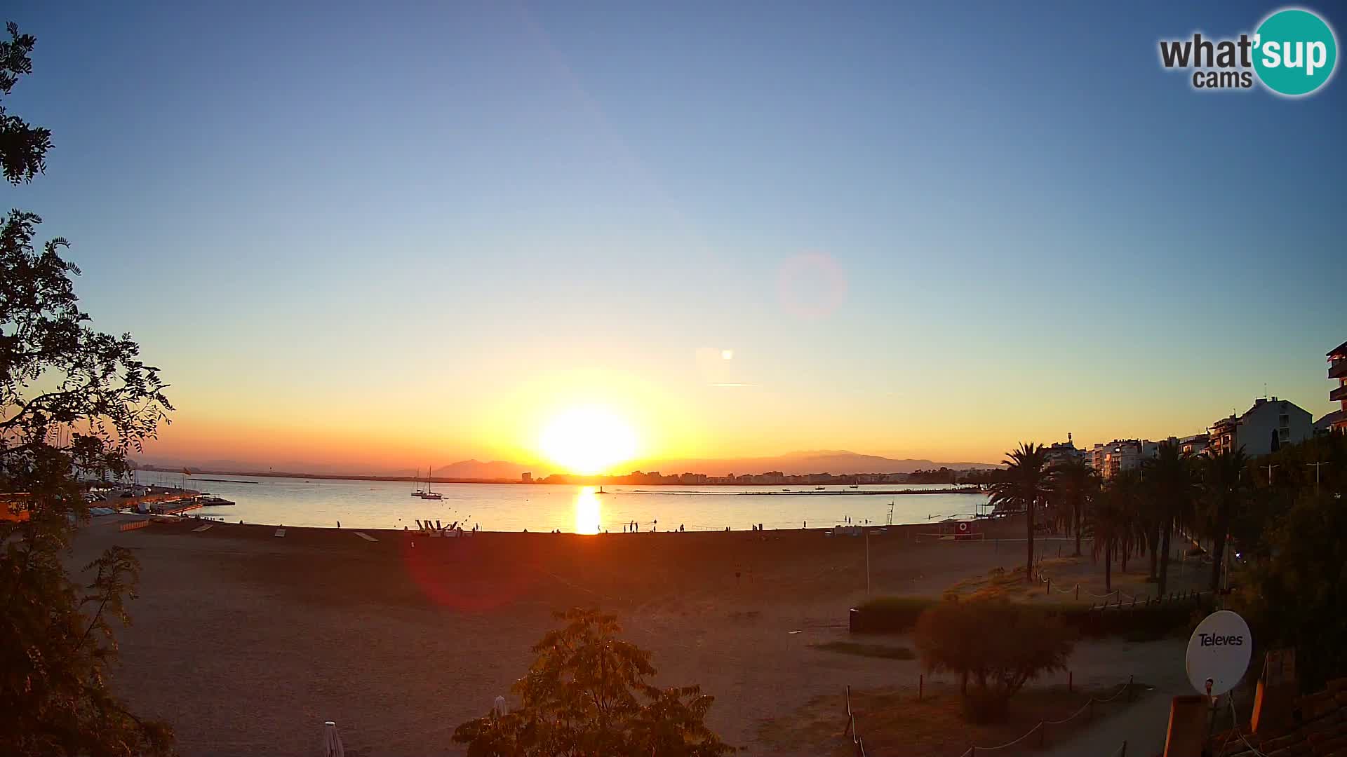 Webcam plage La Perola | ROSES | Costa Brava