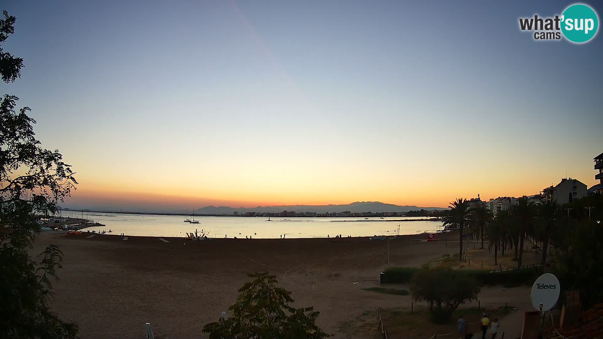 Webcam La Perola beach | ROSES | Costa Brava