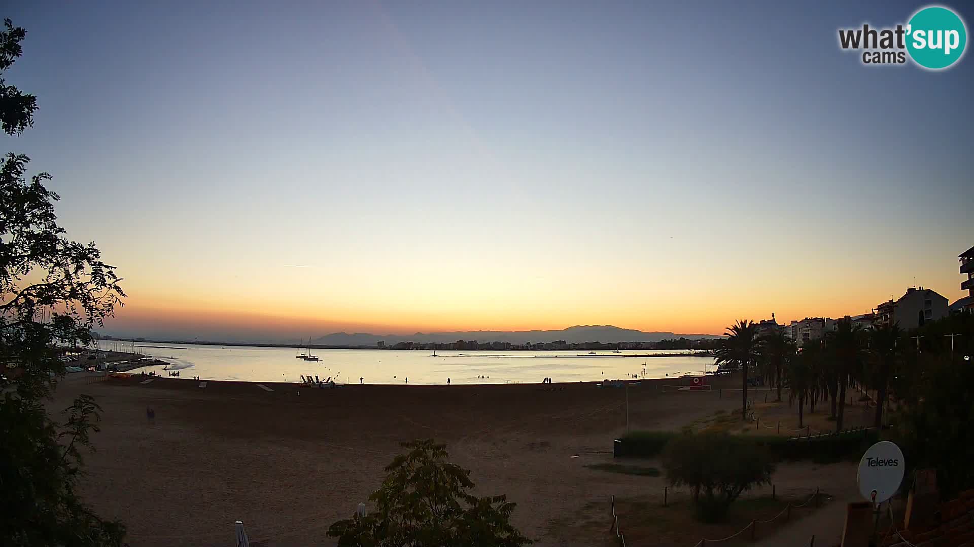 Webcam La Perola beach | ROSES | Costa Brava