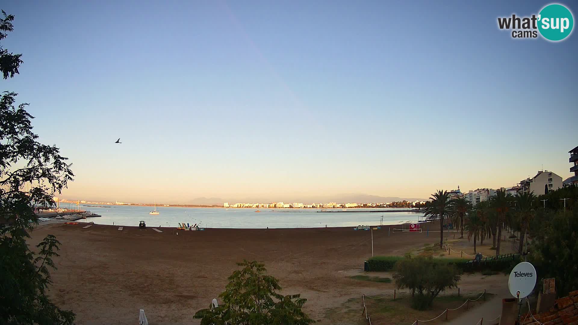 Webcam La Perola beach | ROSES | Costa Brava