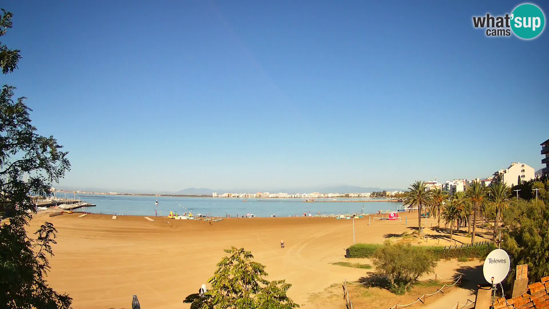 Webcam Strand La Perola | ROSES | Costa Brava