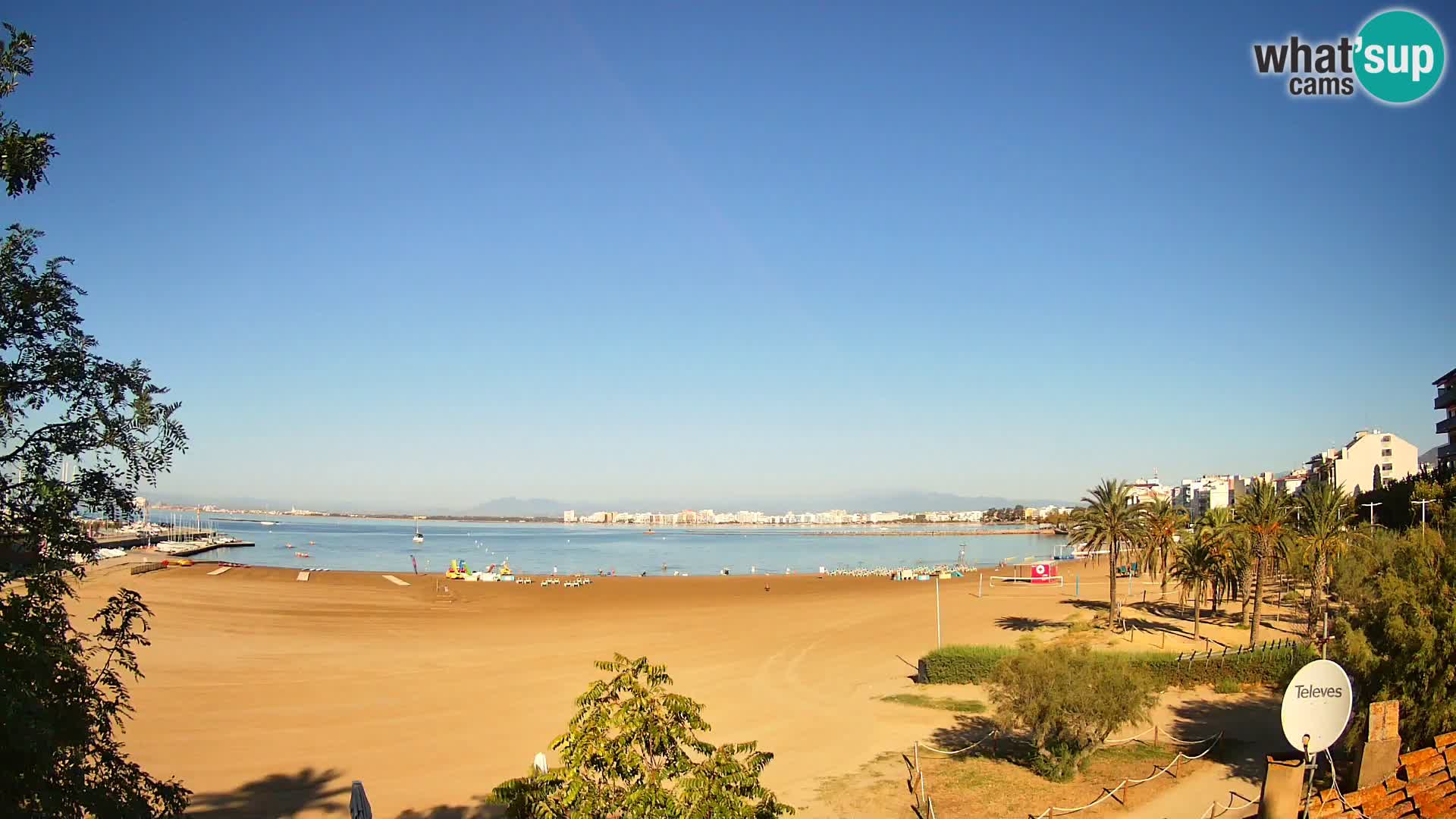 Kamera plaža La Perola | ROSES | Costa Brava