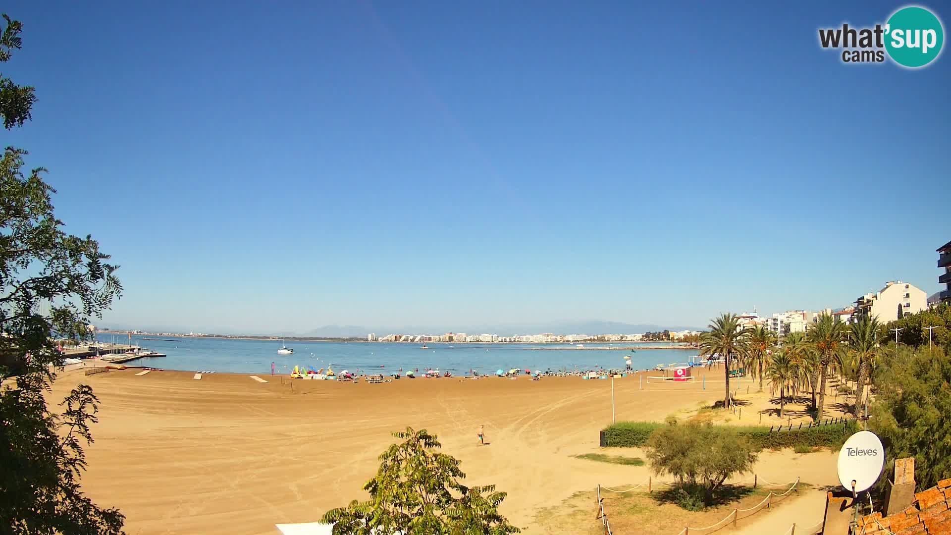 Webcam plage La Perola | ROSES | Costa Brava