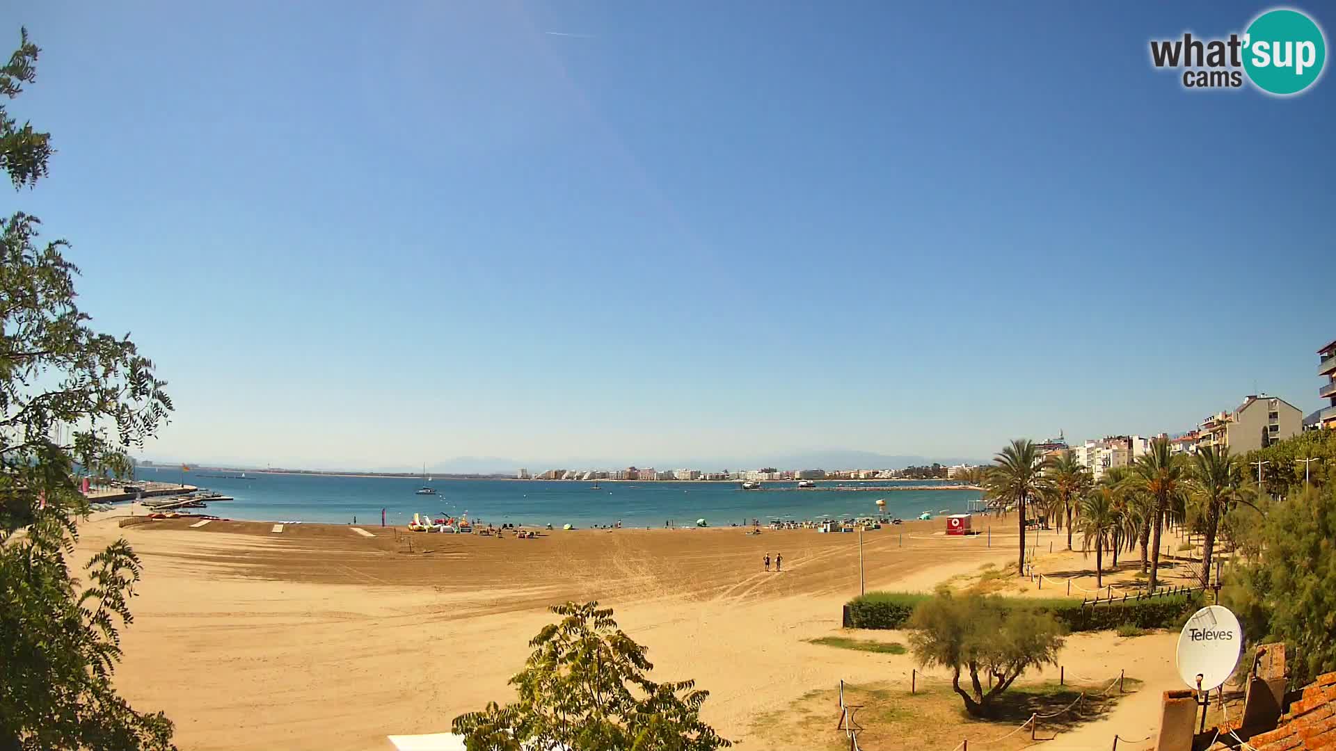 Webcam Playa La Perola | ROSES | Costa Brava