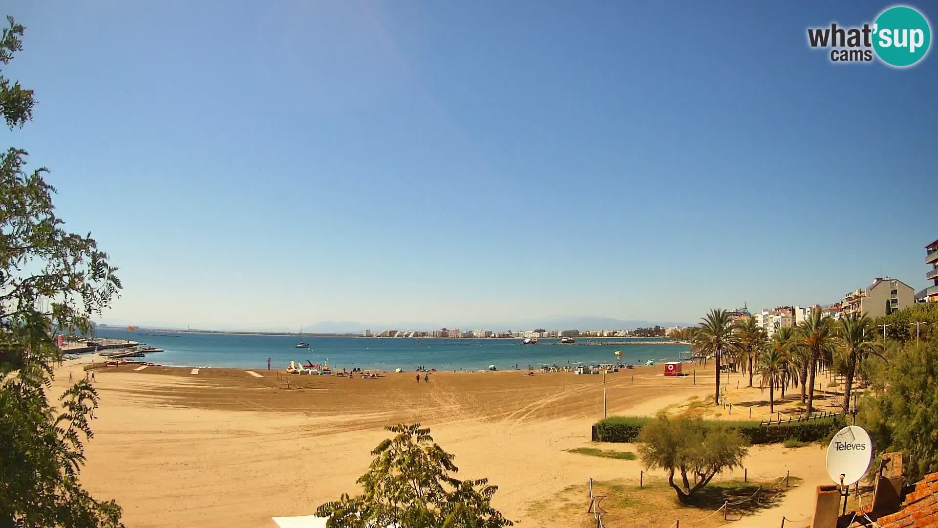 Webcam plage La Perola | ROSES | Costa Brava