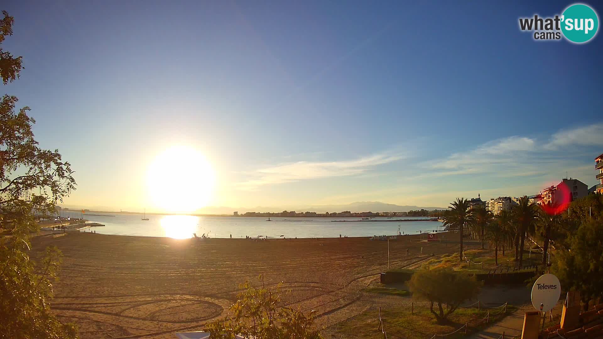 Webcam Playa La Perola | ROSES | Costa Brava