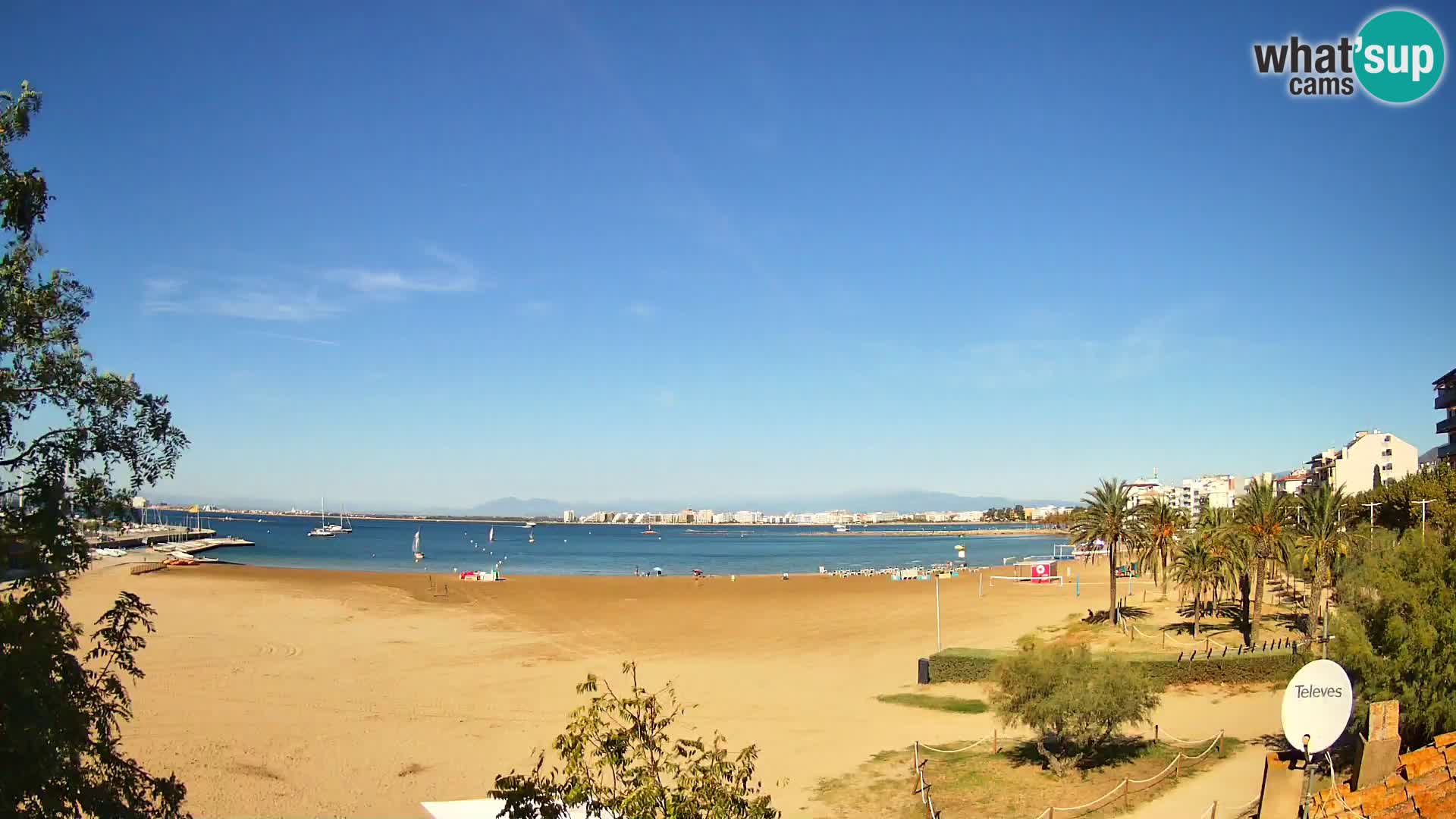 Webcam La Perola beach | ROSES | Costa Brava