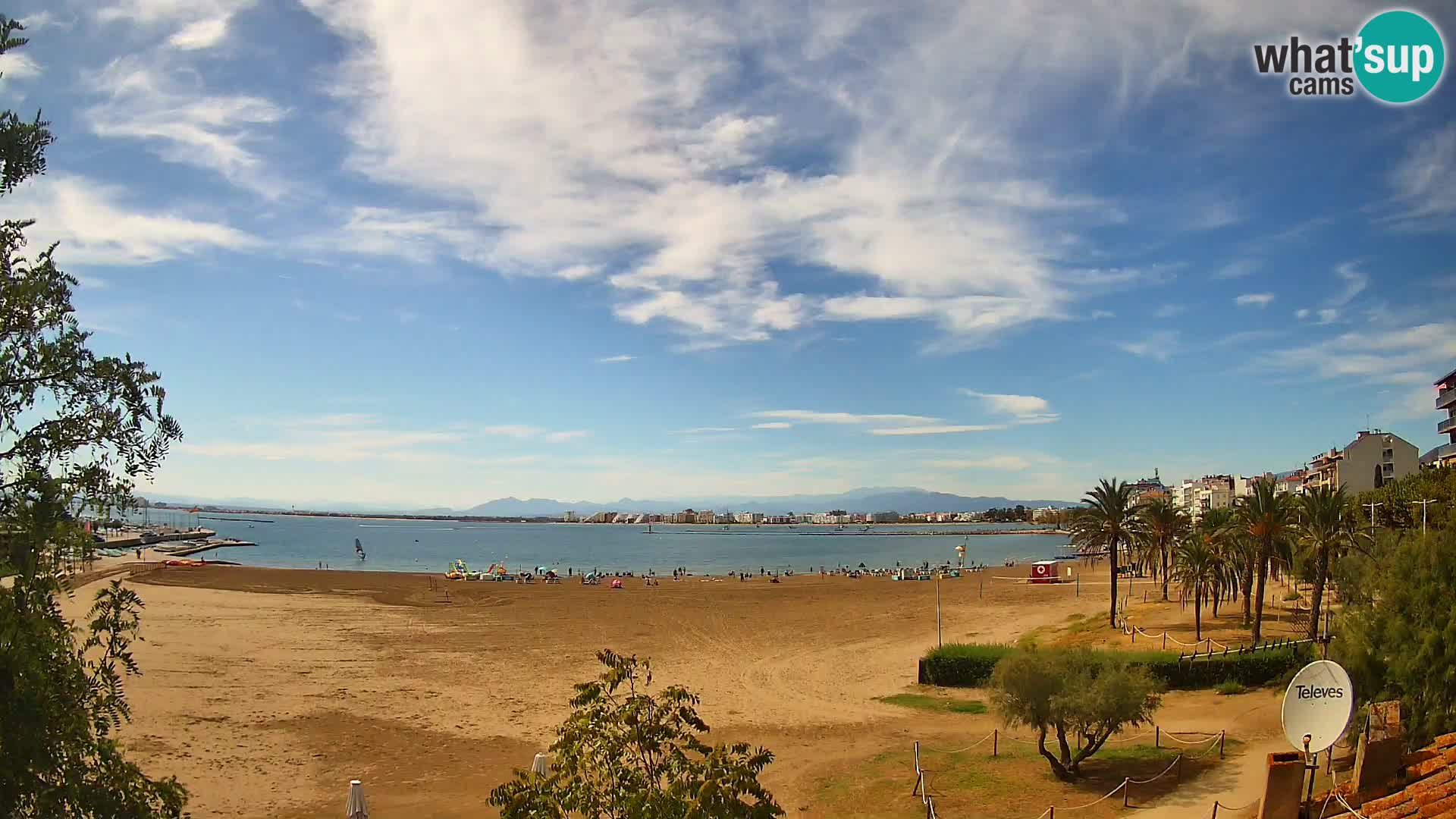Webcam La Perola beach | ROSES | Costa Brava