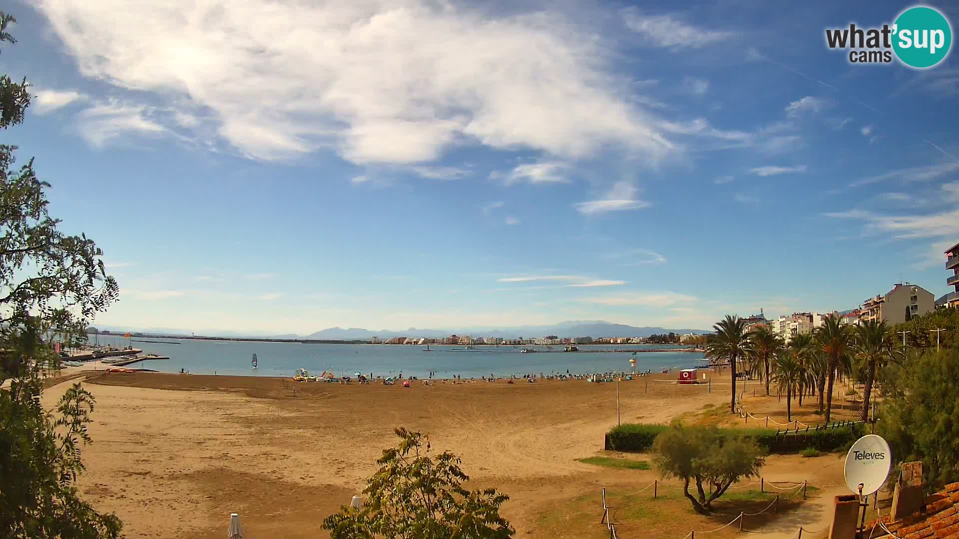 Webcam La Perola beach | ROSES | Costa Brava
