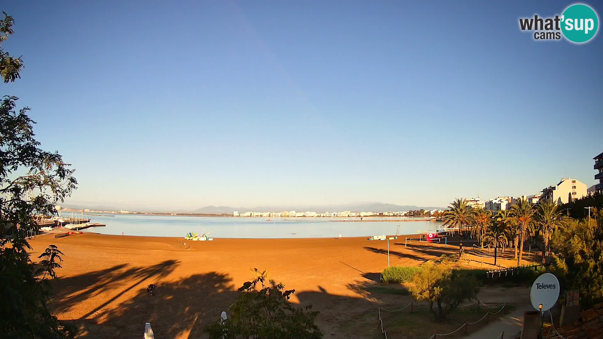 Webcam La Perola beach | ROSES | Costa Brava