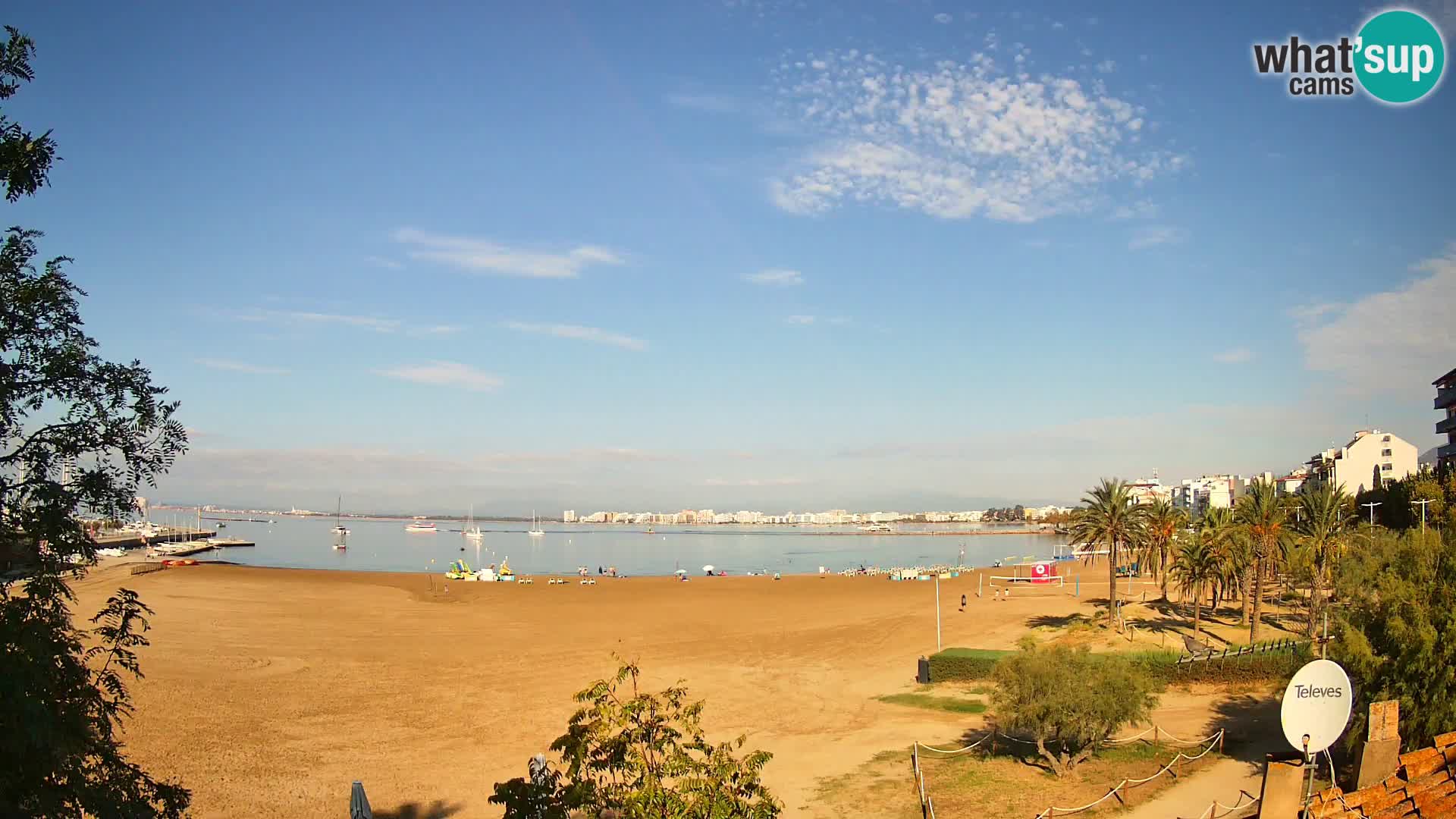 Webcam La Perola beach | ROSES | Costa Brava