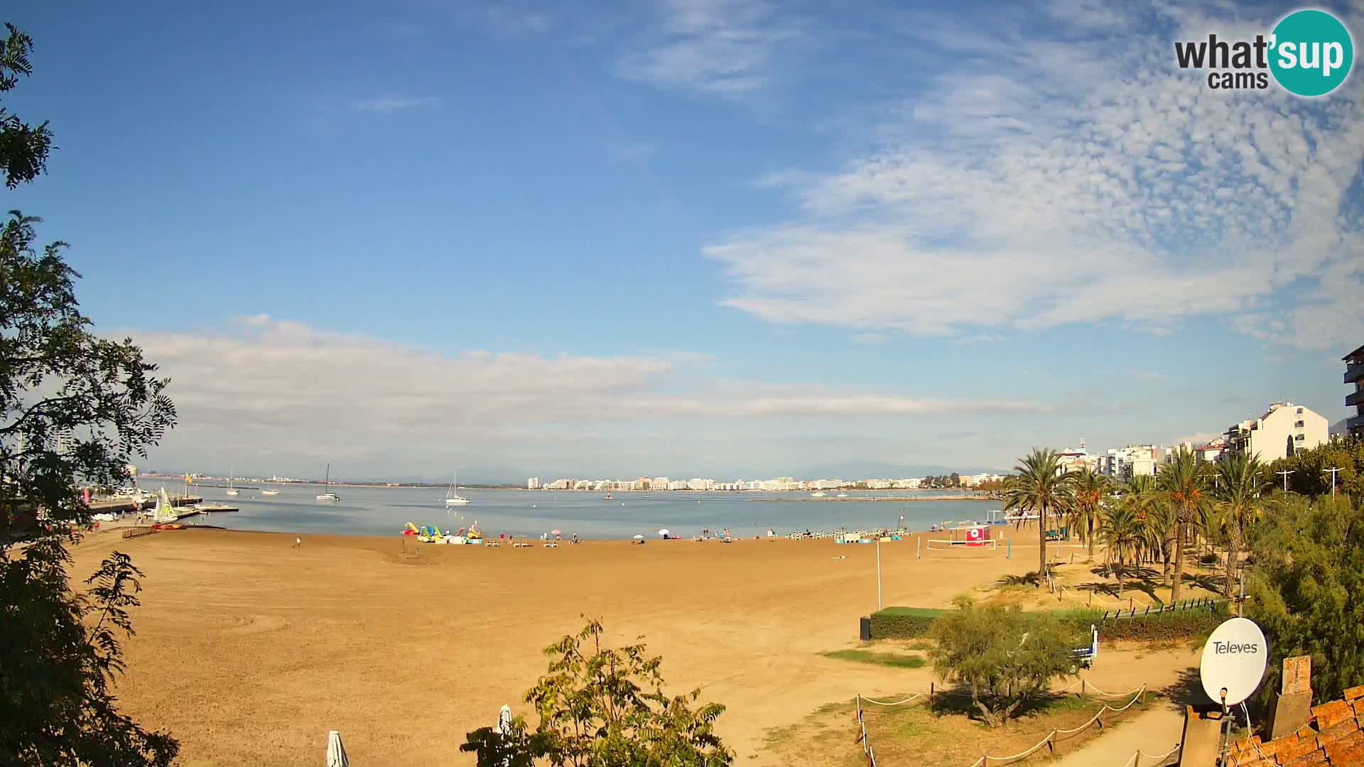 Webcam La Perola beach | ROSES | Costa Brava