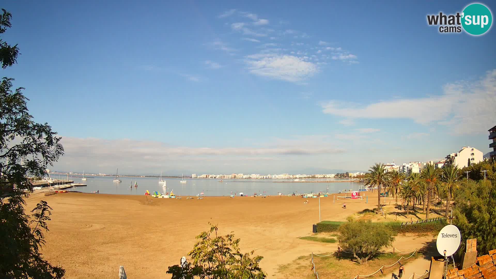 Webcam spiaggia La Perola | ROSES | Costa Brava