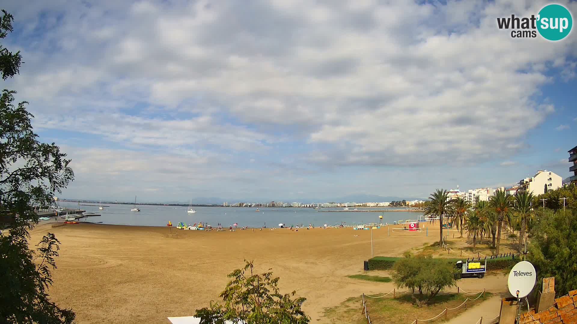 Webcam Strand La Perola | ROSES | Costa Brava