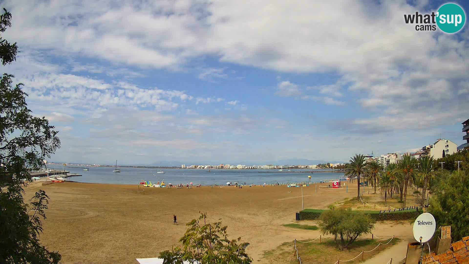 Webcam Strand La Perola | ROSES | Costa Brava