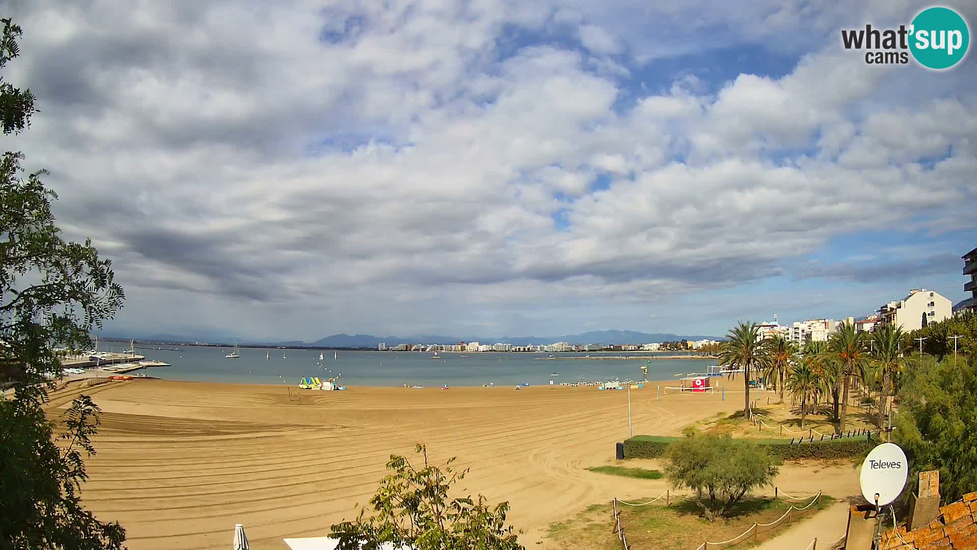 Webcam Strand La Perola | ROSES | Costa Brava