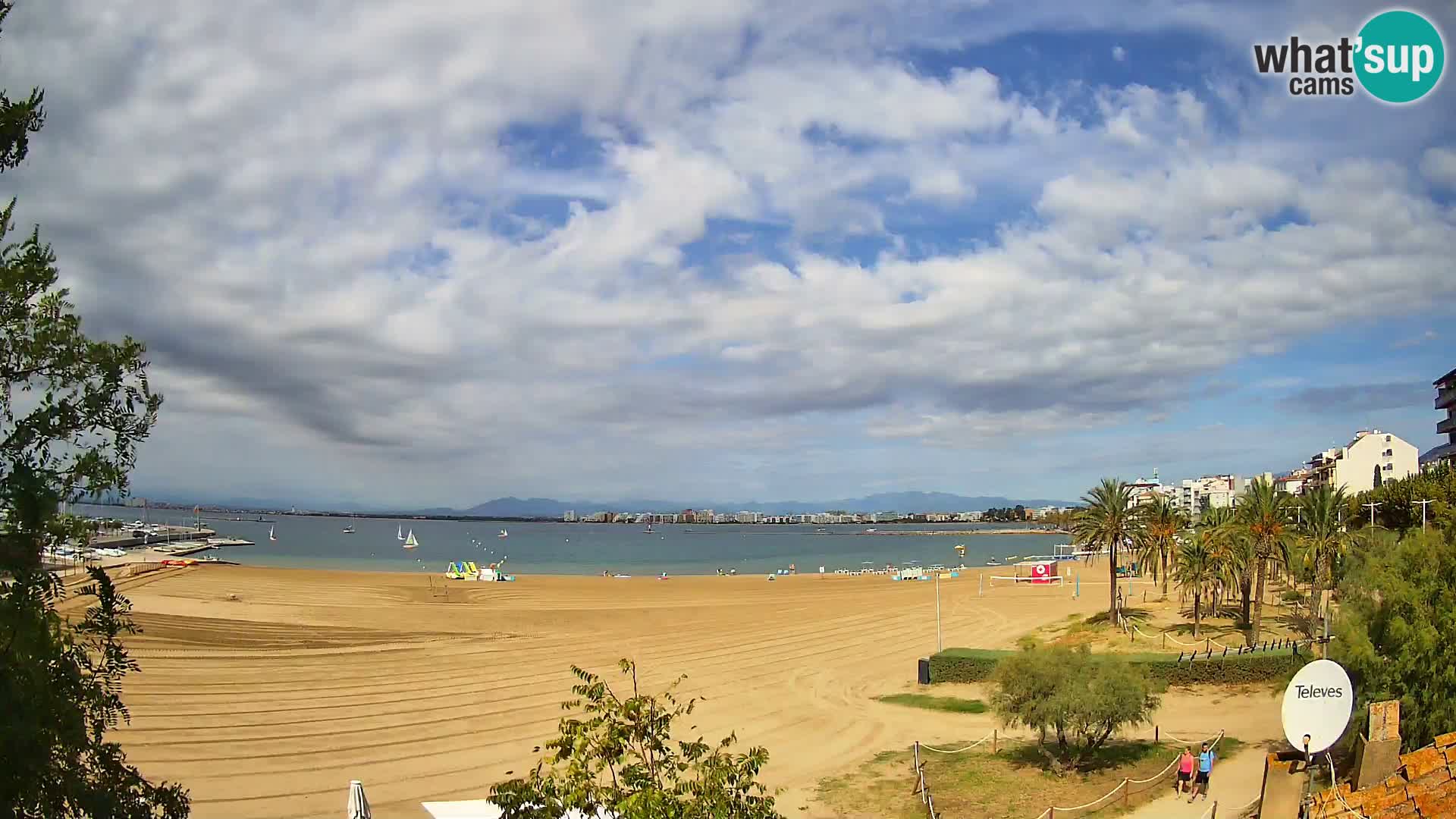Web kamera plaža La Perola | ROSES | Costa Brava