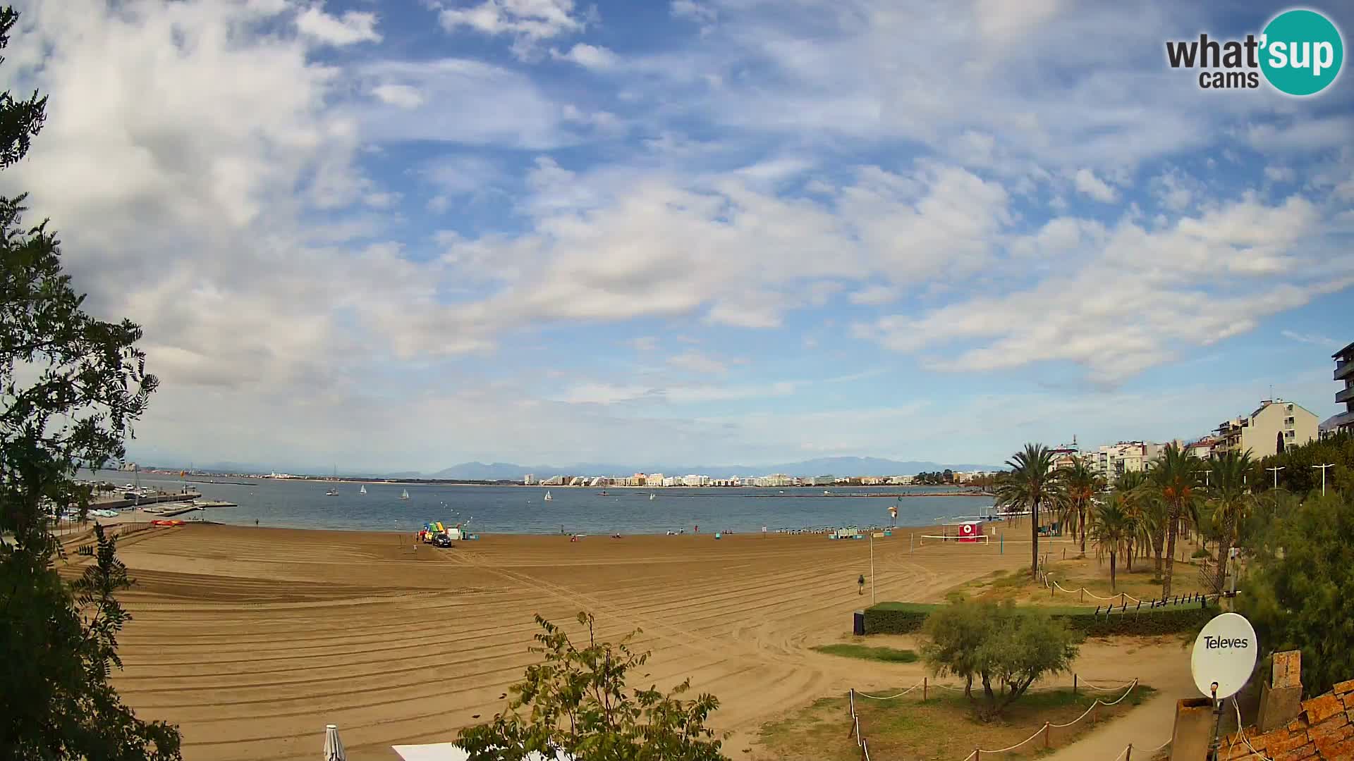 Webcam Strand La Perola | ROSES | Costa Brava