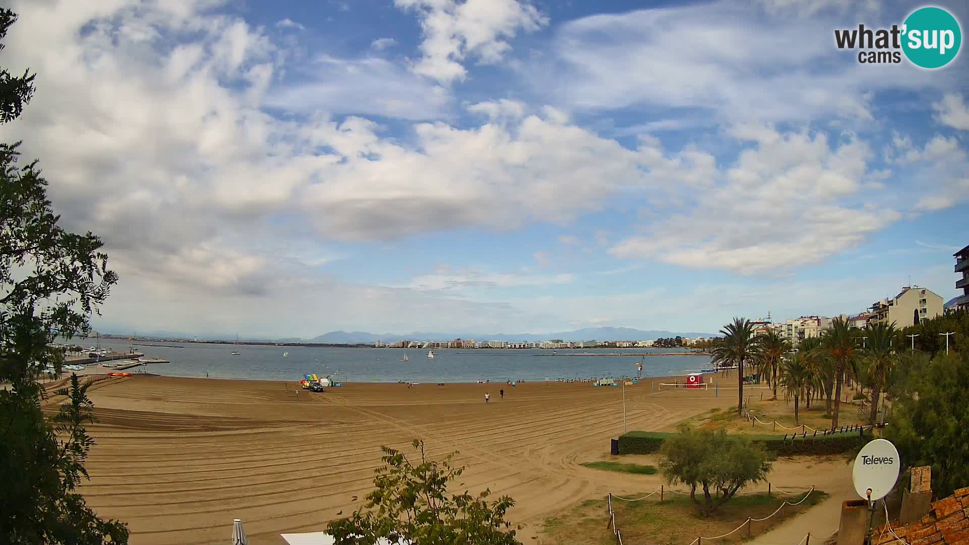 Webcam spiaggia La Perola | ROSES | Costa Brava