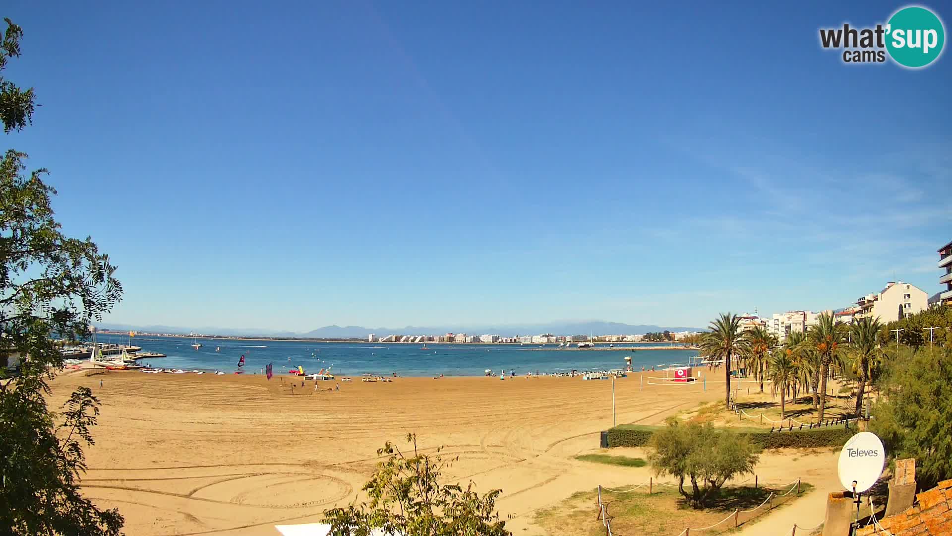 Webcam La Perola beach | ROSES | Costa Brava