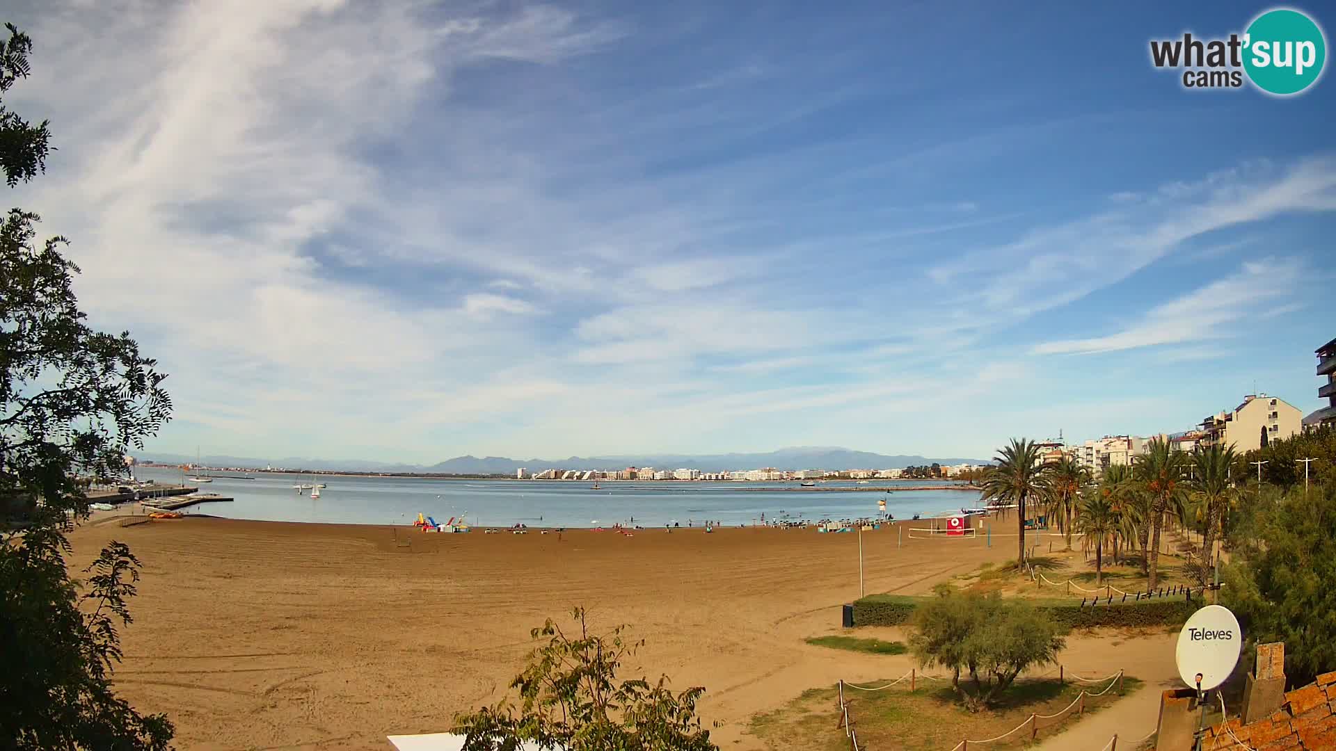 Webcam spiaggia La Perola | ROSES | Costa Brava