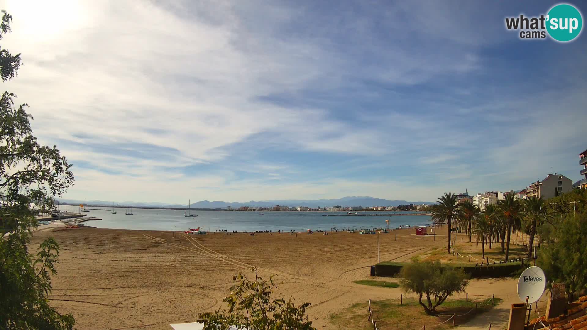 Webcam La Perola beach | ROSES | Costa Brava