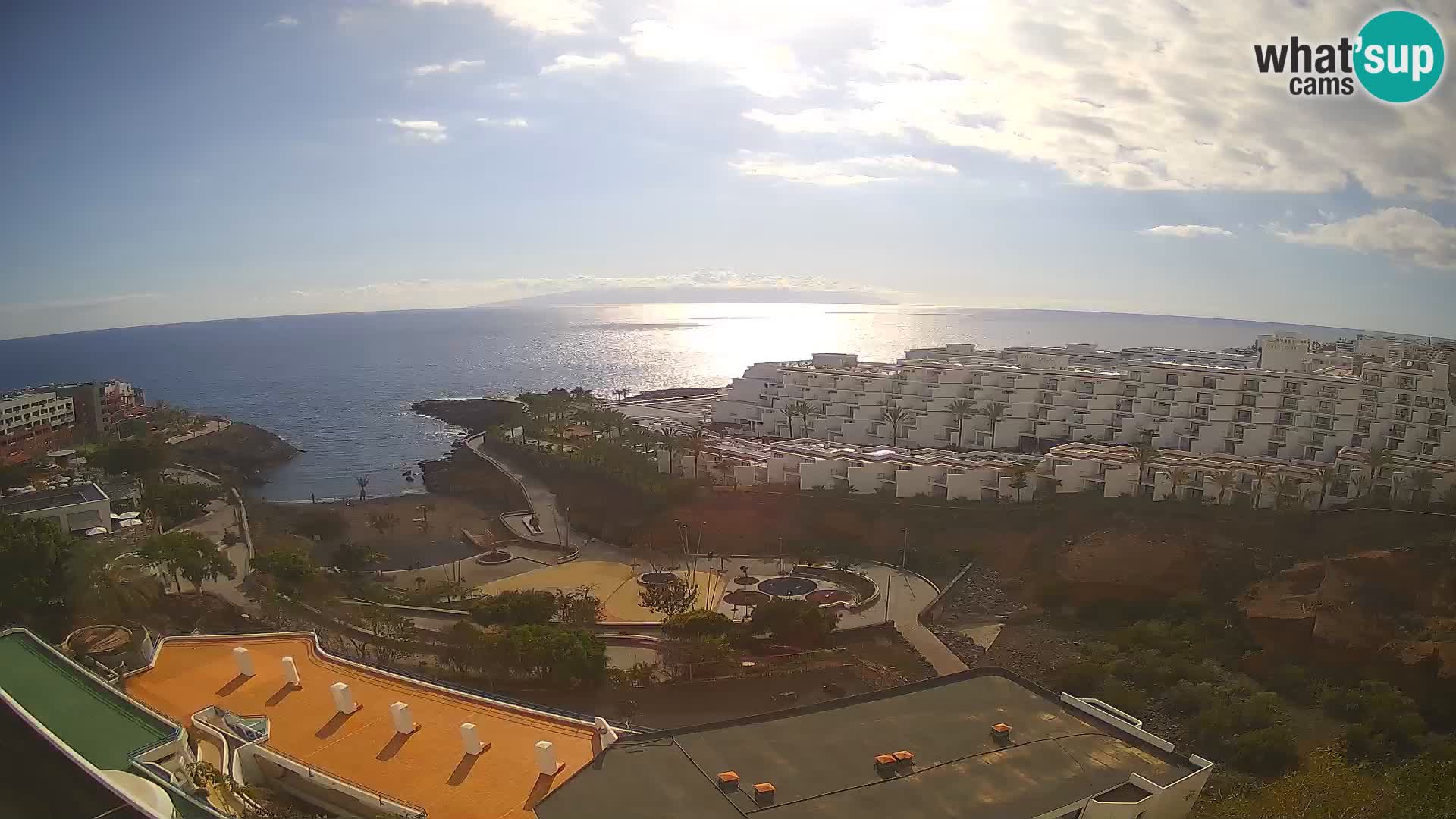 Webcam live spiaggia Las Galgas – Playa Paraiso – Isola La Gomera – Costa Adeje – Tenerife