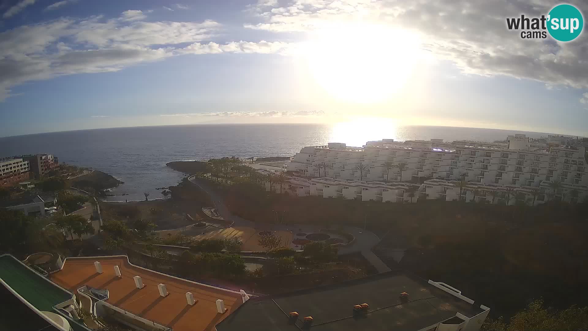 Webcam en vivo Playa de Las Galgas – Playa Paraíso – Isla de La Gomera – Costa Adeje – Tenerife