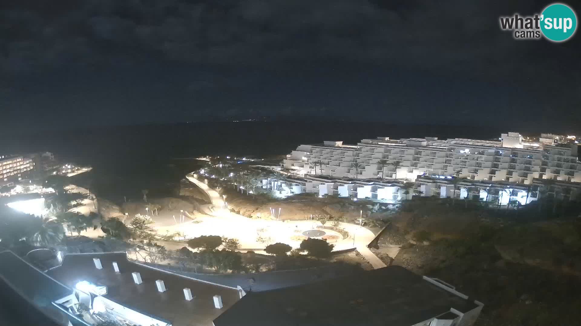 Live webcam Playa de Las Galgas – Playa Paraiso – La Gomera island – Adeje – Tenerife
