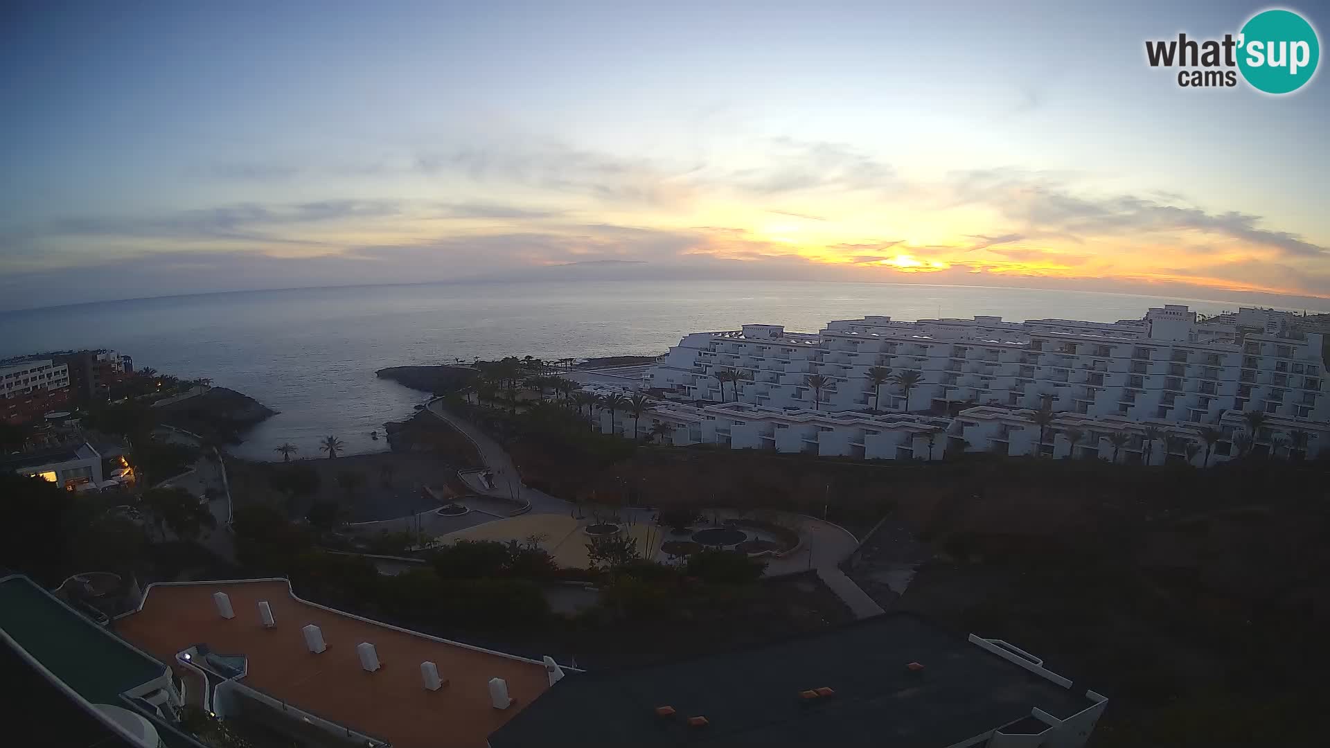 Live-Webcam Las Galgas Strand – Playa Paraiso – Insel La Gomera – Costa Adeje – Teneriffa