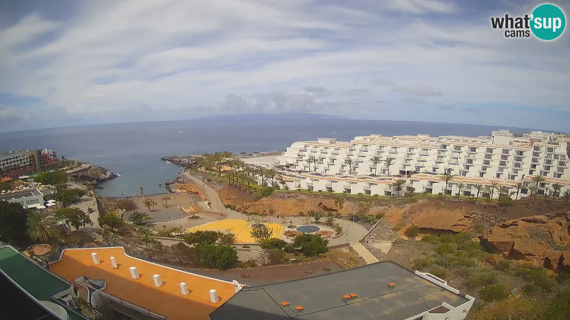 Webcam en vivo Playa de Las Galgas – Playa Paraíso – Isla de La Gomera – Costa Adeje – Tenerife