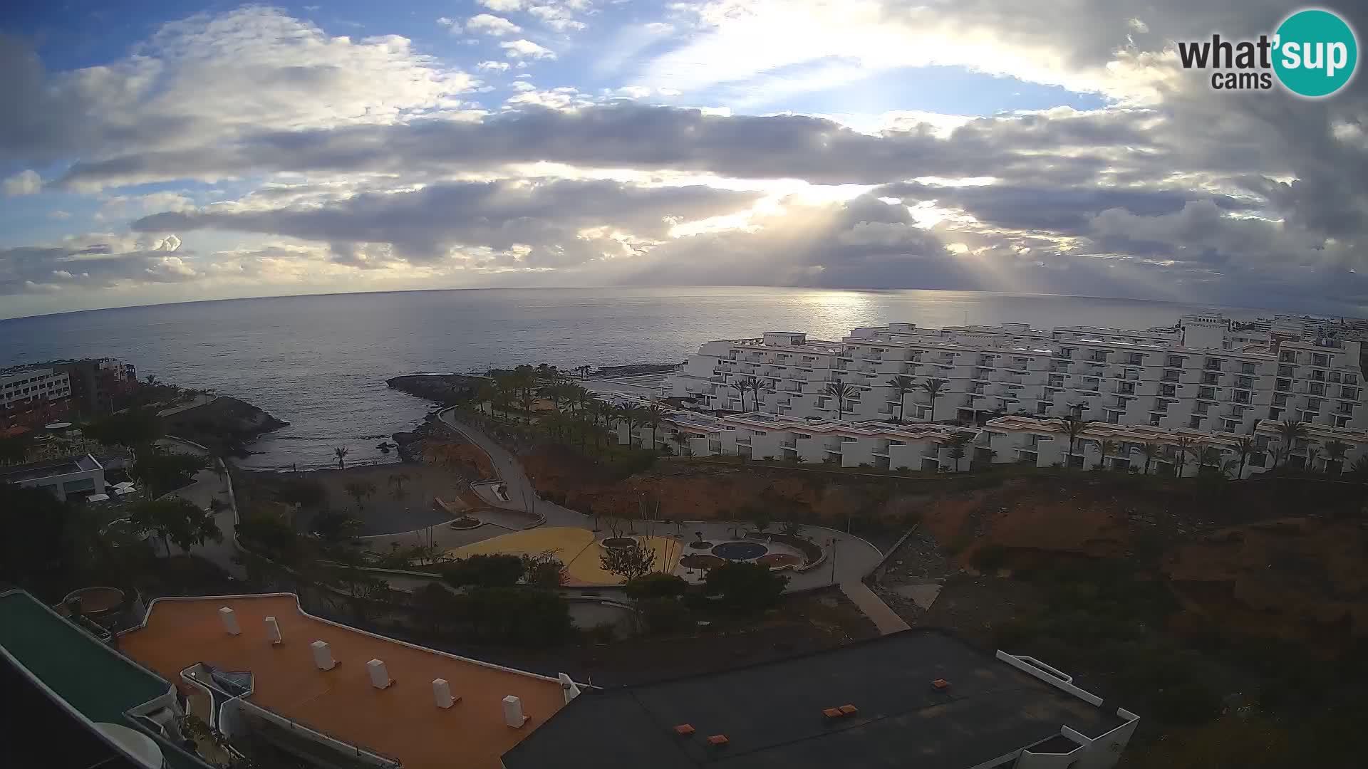 Live-Webcam Las Galgas Strand – Playa Paraiso – Insel La Gomera – Costa Adeje – Teneriffa