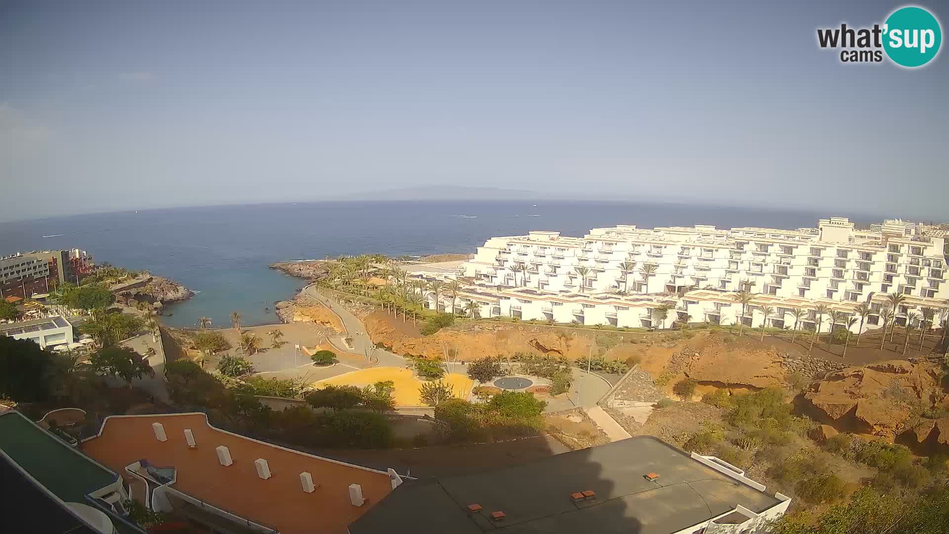 Webcam live spiaggia Las Galgas – Playa Paraiso – Isola La Gomera – Costa Adeje – Tenerife