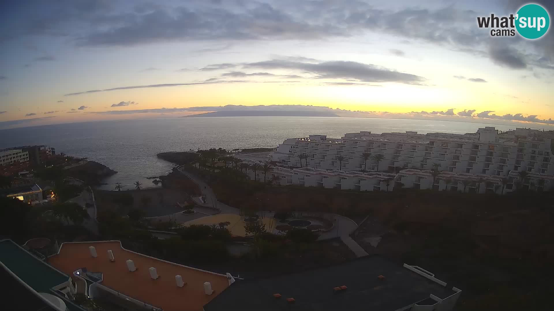 Spletna kamera v živo Las Galgas plaža – Playa Paraiso – otok La Gomera – Costa Adeje – Tenerife