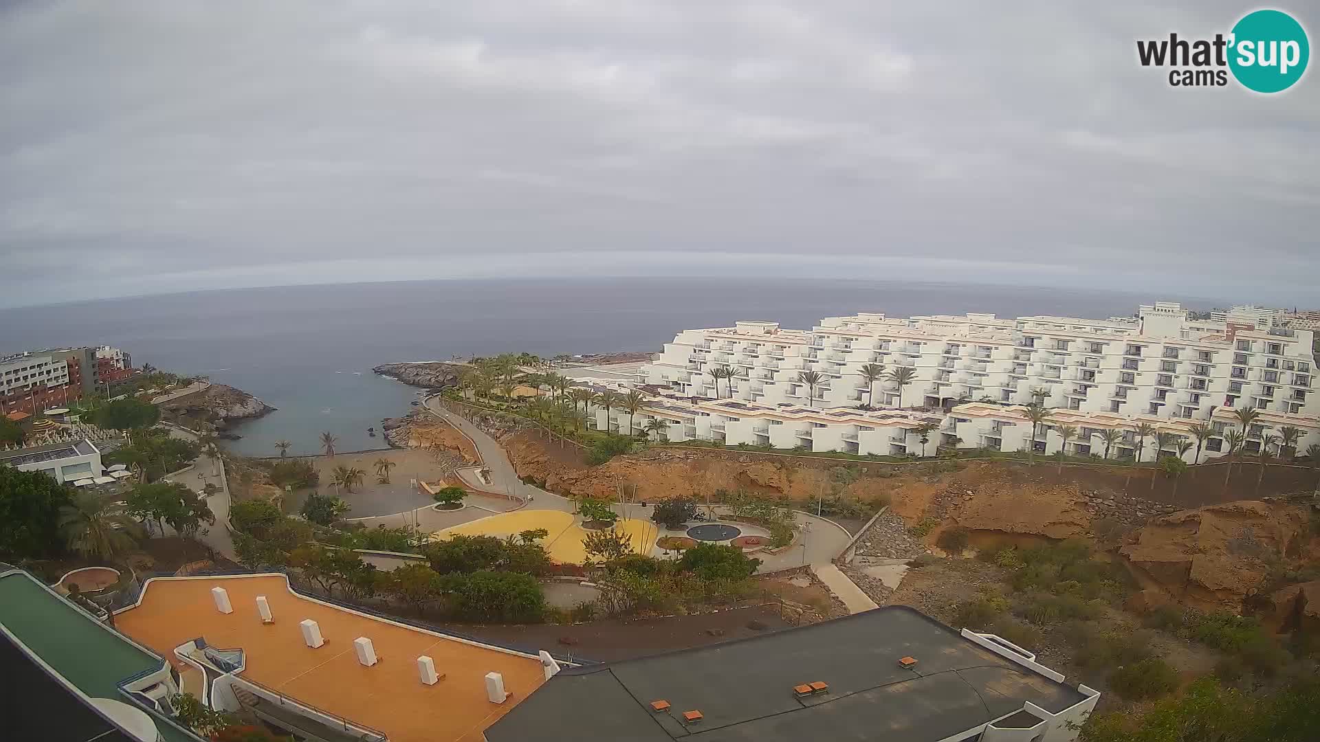 Web kamera uživo Playa de Las Galgas – Playa Paraiso – otok La Gomera – Costa Adeje – Tenerife