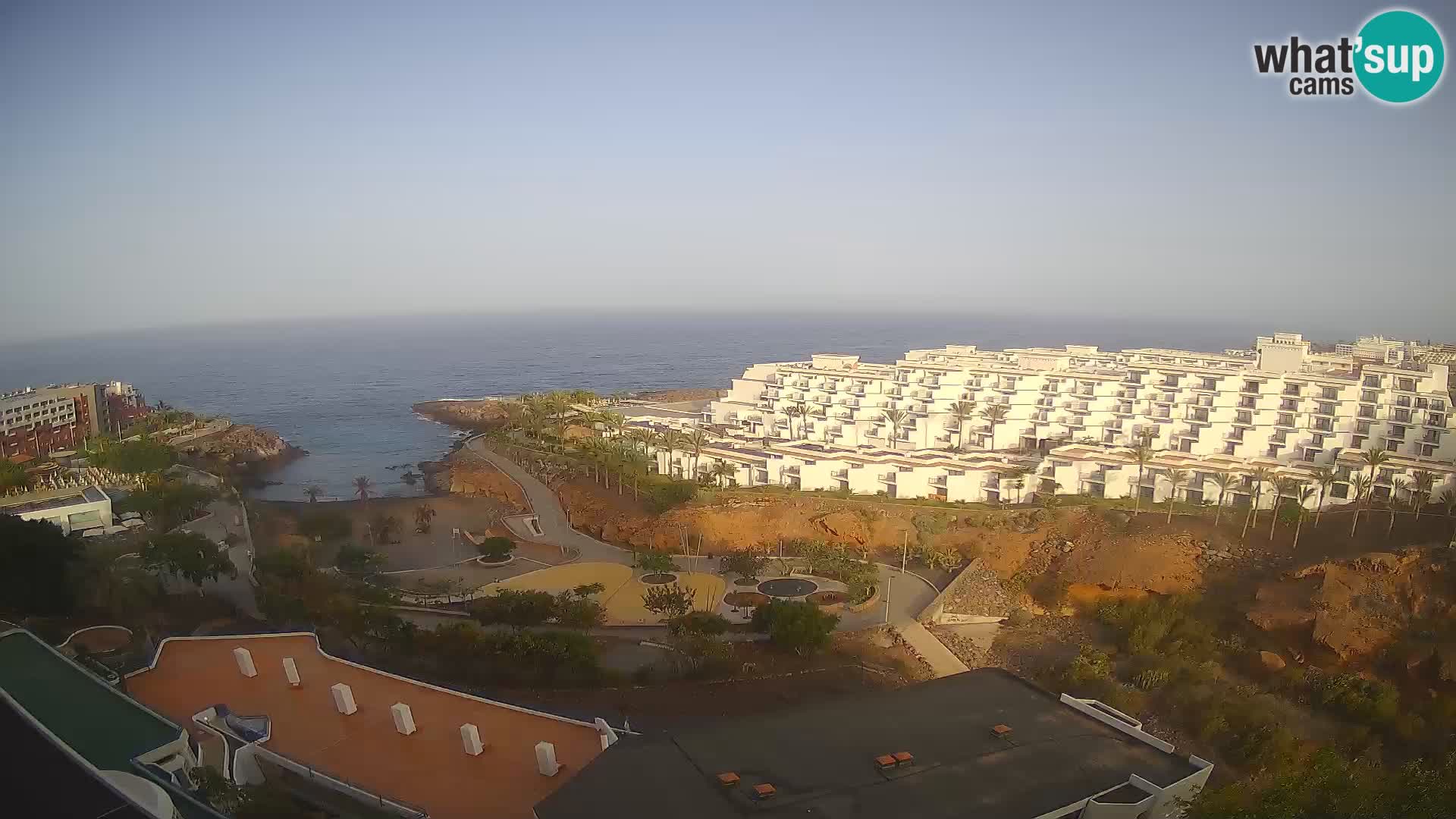 Webcam en vivo Playa de Las Galgas – Playa Paraíso – Isla de La Gomera – Costa Adeje – Tenerife