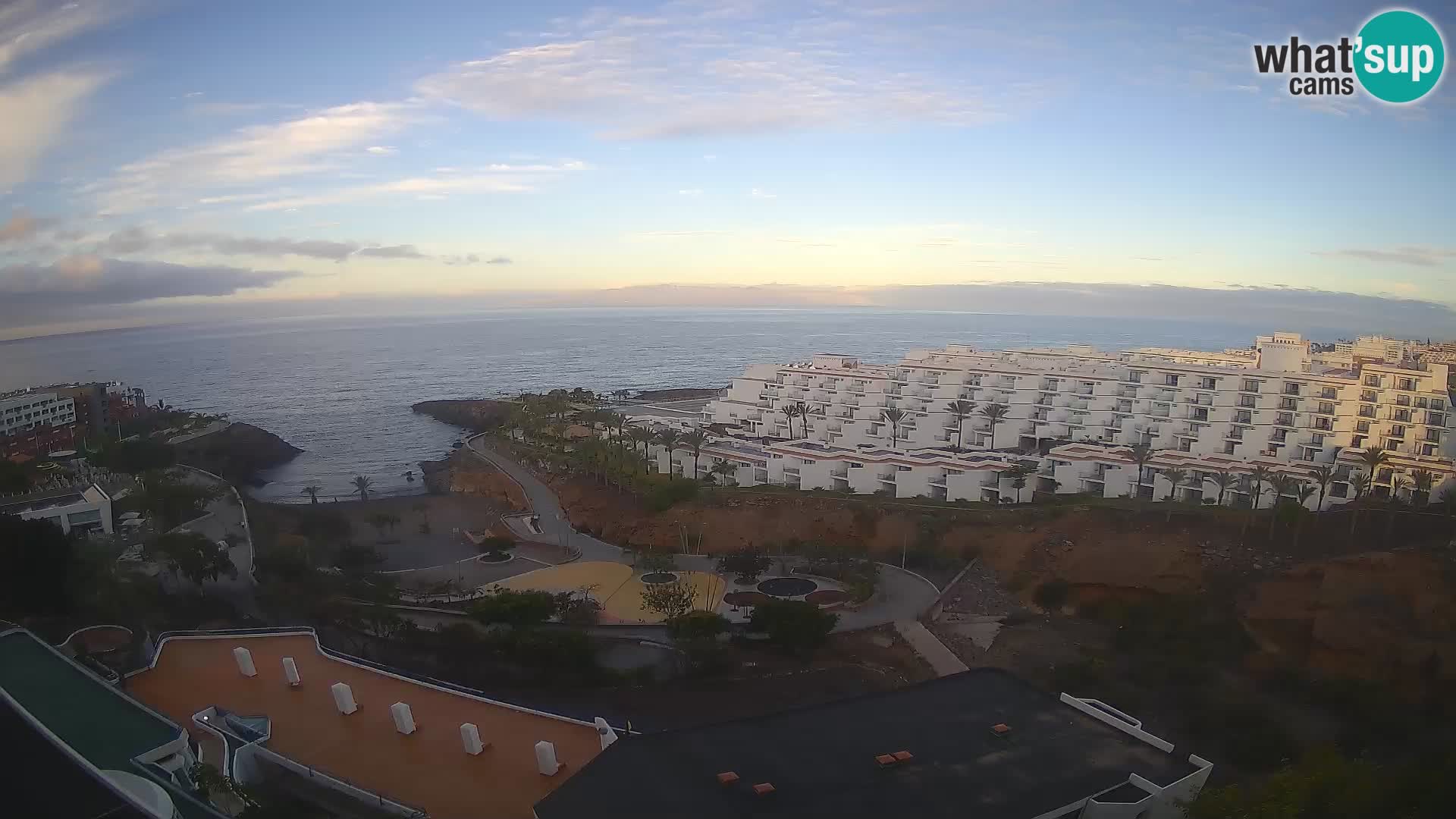 Web kamera uživo Playa de Las Galgas – Playa Paraiso – otok La Gomera – Costa Adeje – Tenerife