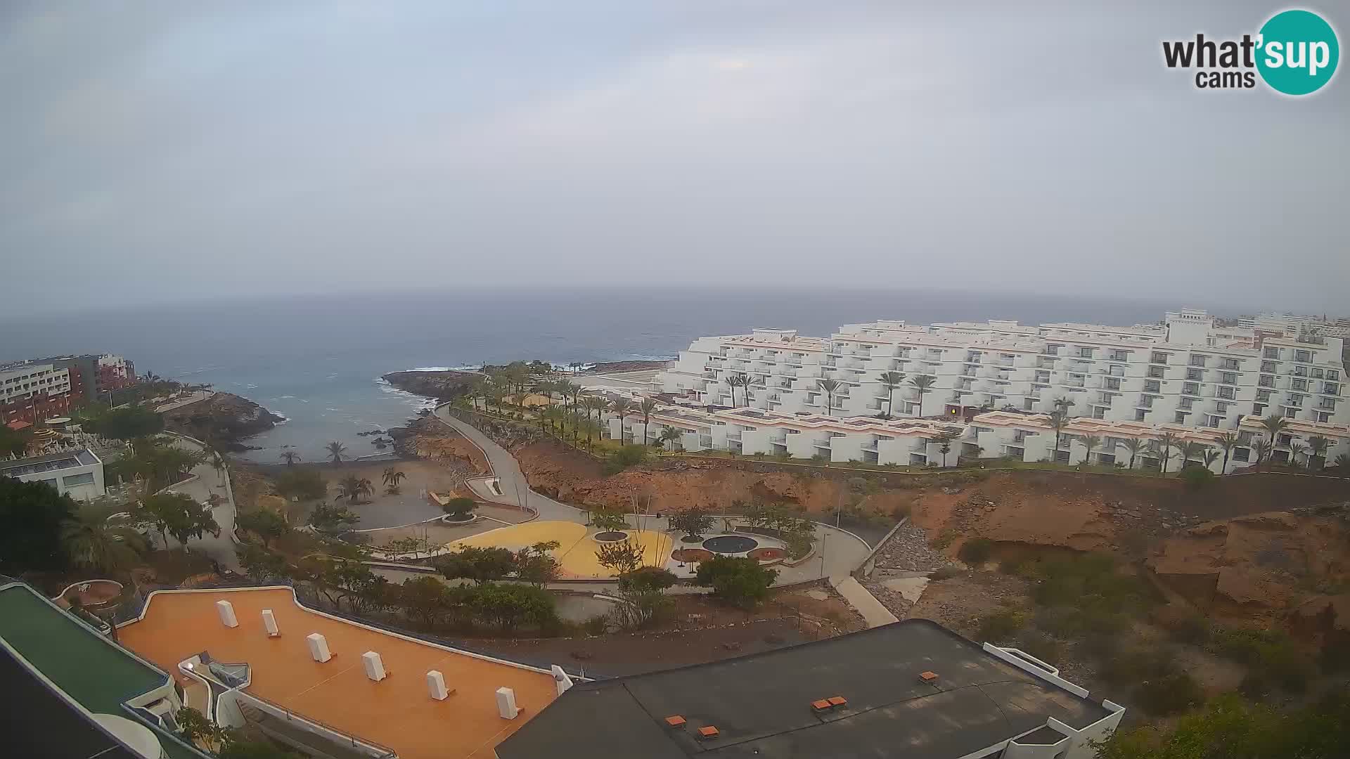 Webcam en vivo Playa de Las Galgas – Playa Paraíso – Isla de La Gomera – Costa Adeje – Tenerife