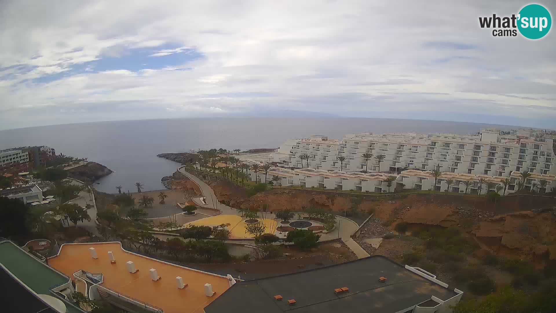 Webcam en vivo Playa de Las Galgas – Playa Paraíso – Isla de La Gomera – Costa Adeje – Tenerife