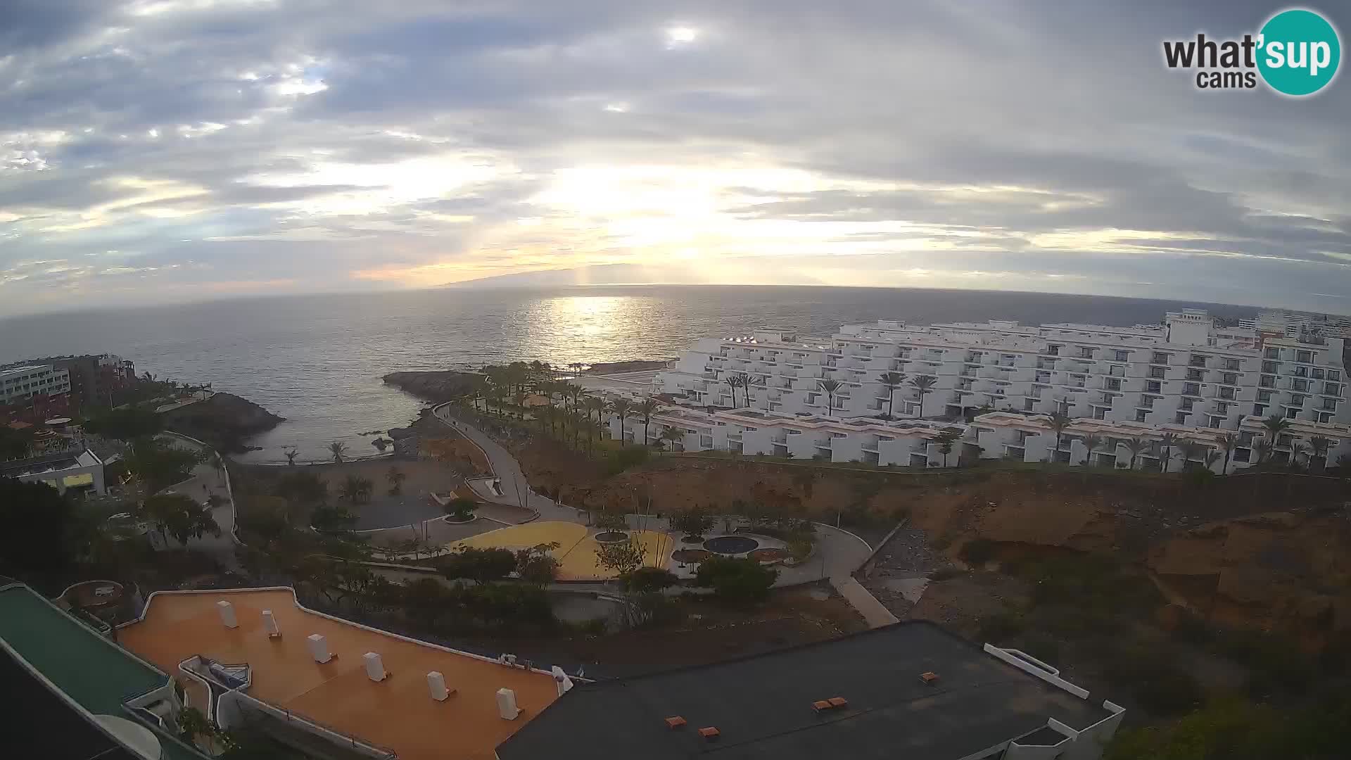 Webcam live spiaggia Las Galgas – Playa Paraiso – Isola La Gomera – Costa Adeje – Tenerife