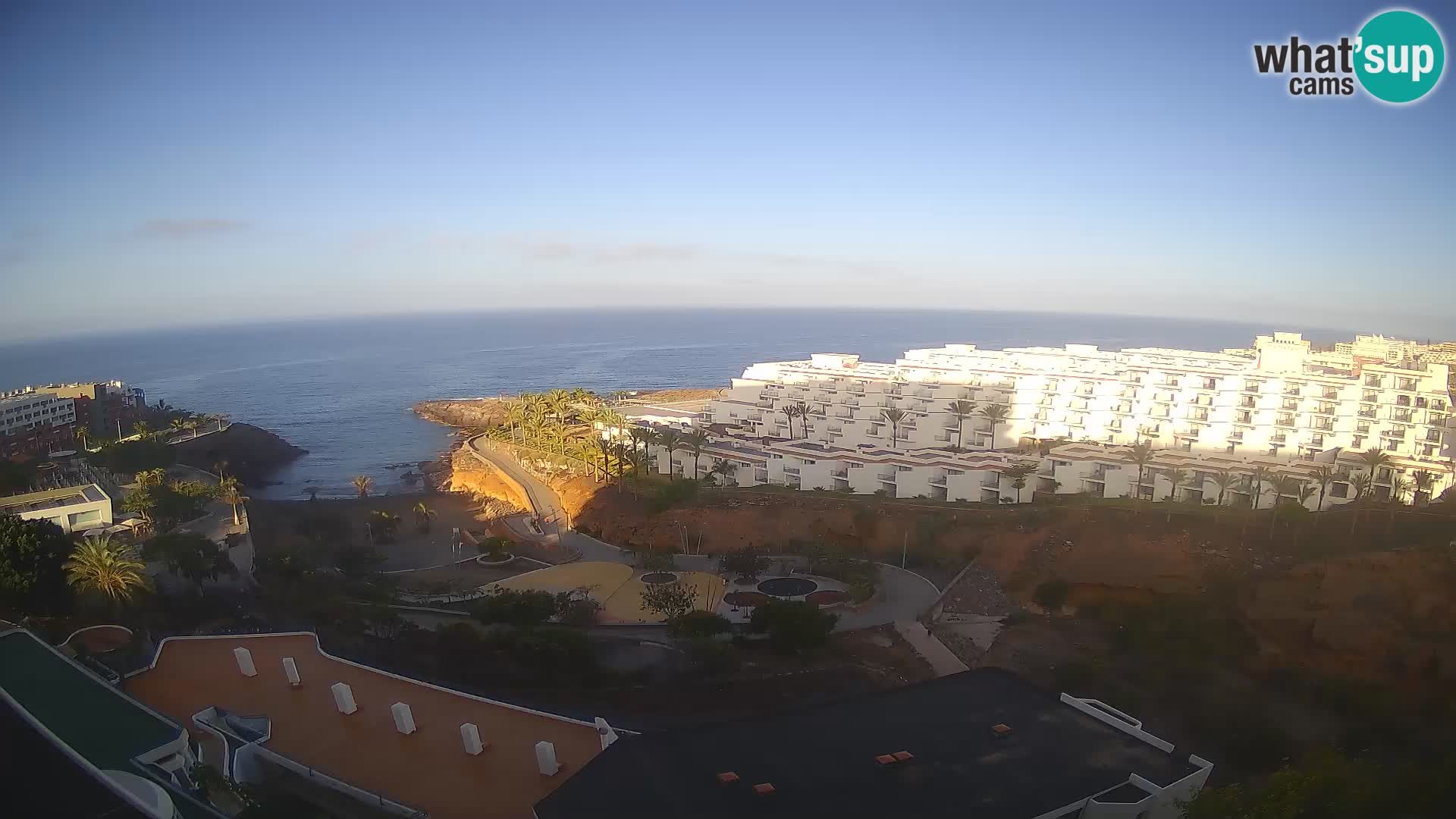 Webcam en vivo Playa de Las Galgas – Playa Paraíso – Isla de La Gomera – Costa Adeje – Tenerife