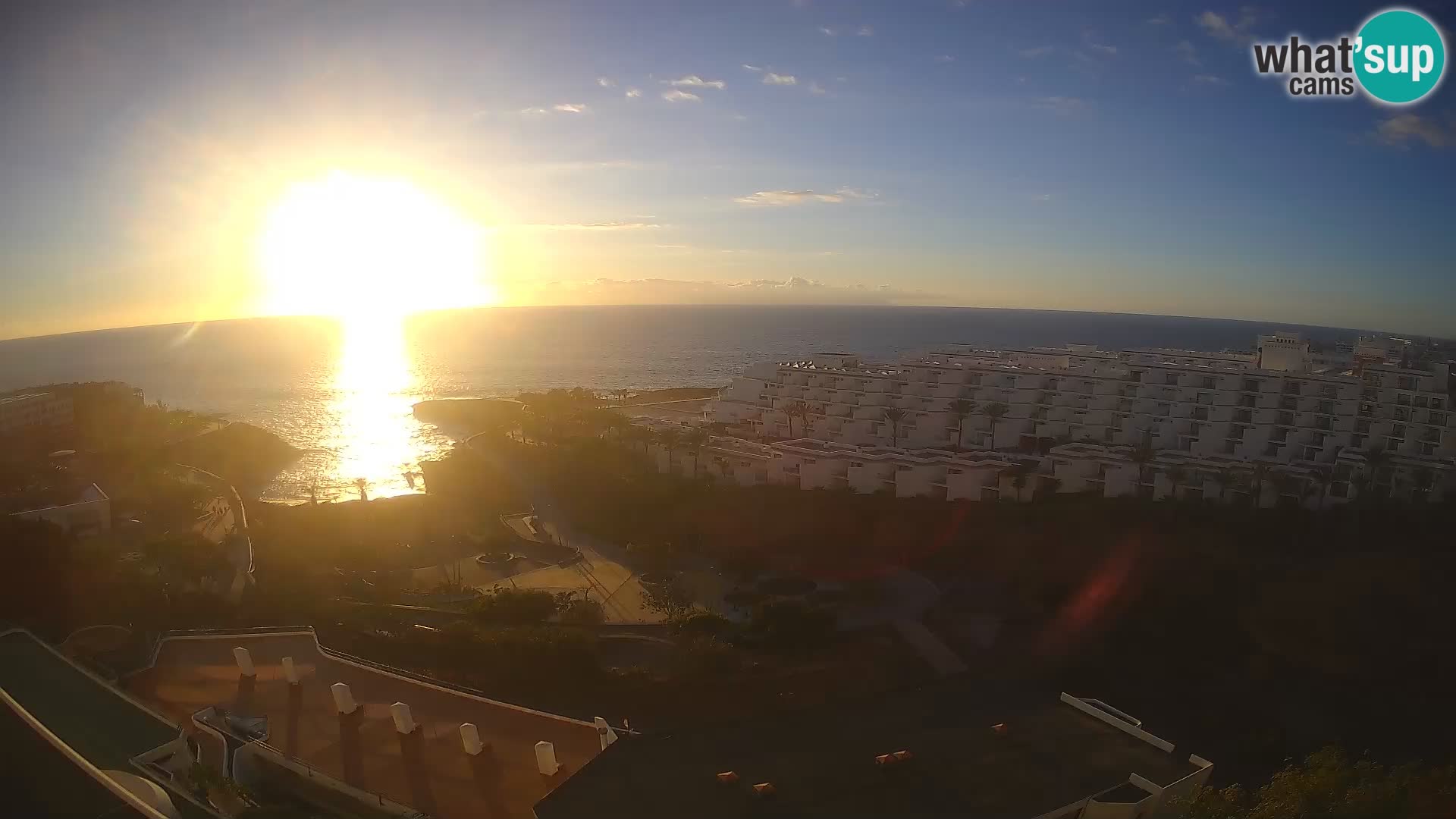 Spletna kamera v živo Las Galgas plaža – Playa Paraiso – otok La Gomera – Costa Adeje – Tenerife